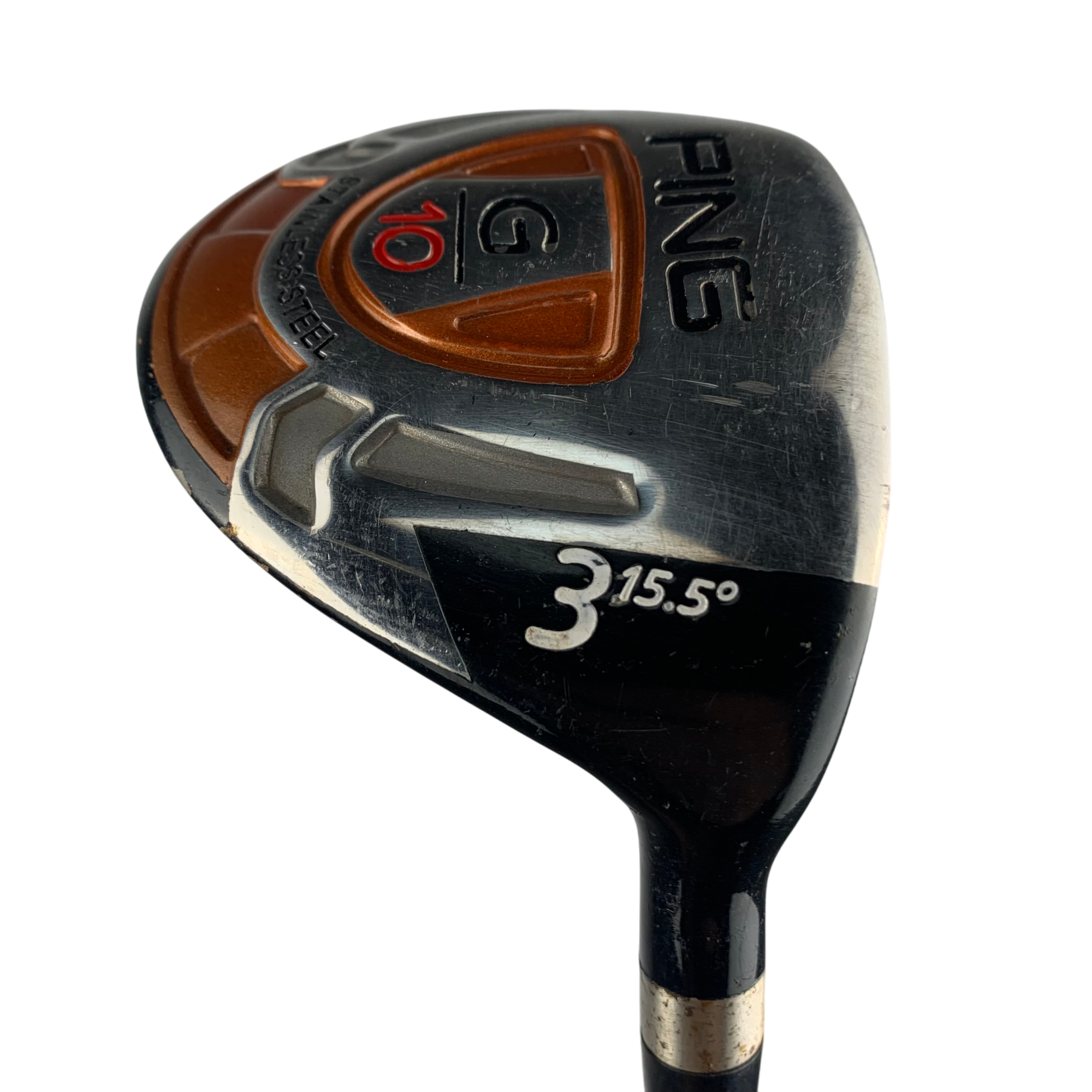 PING G10 Fairway Wood / Flex Regular / Grafit / #3/15.5 galleri billede 2 - brugt golf udstyr i god stand