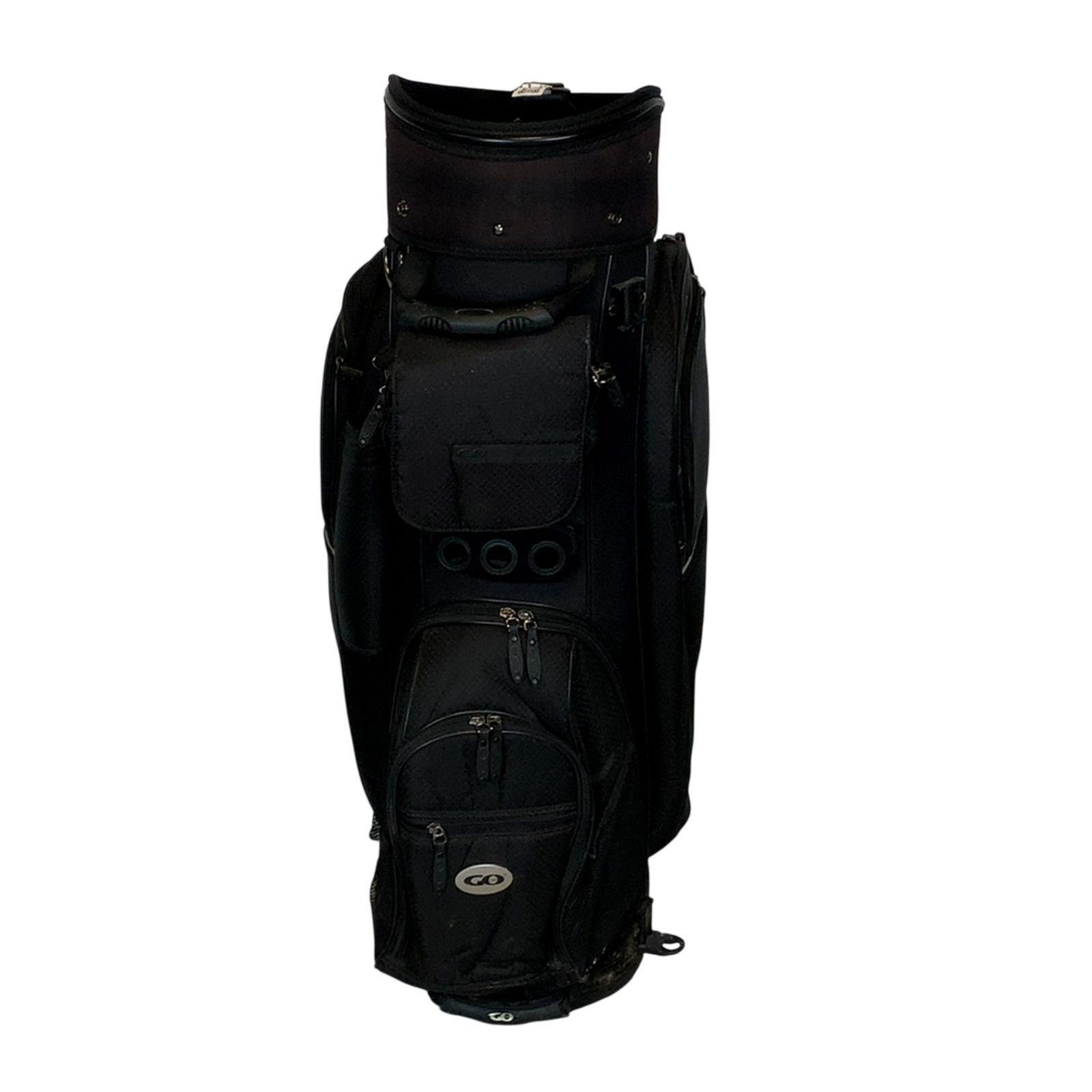 GO  Golftaske / 6-Rum / Sort