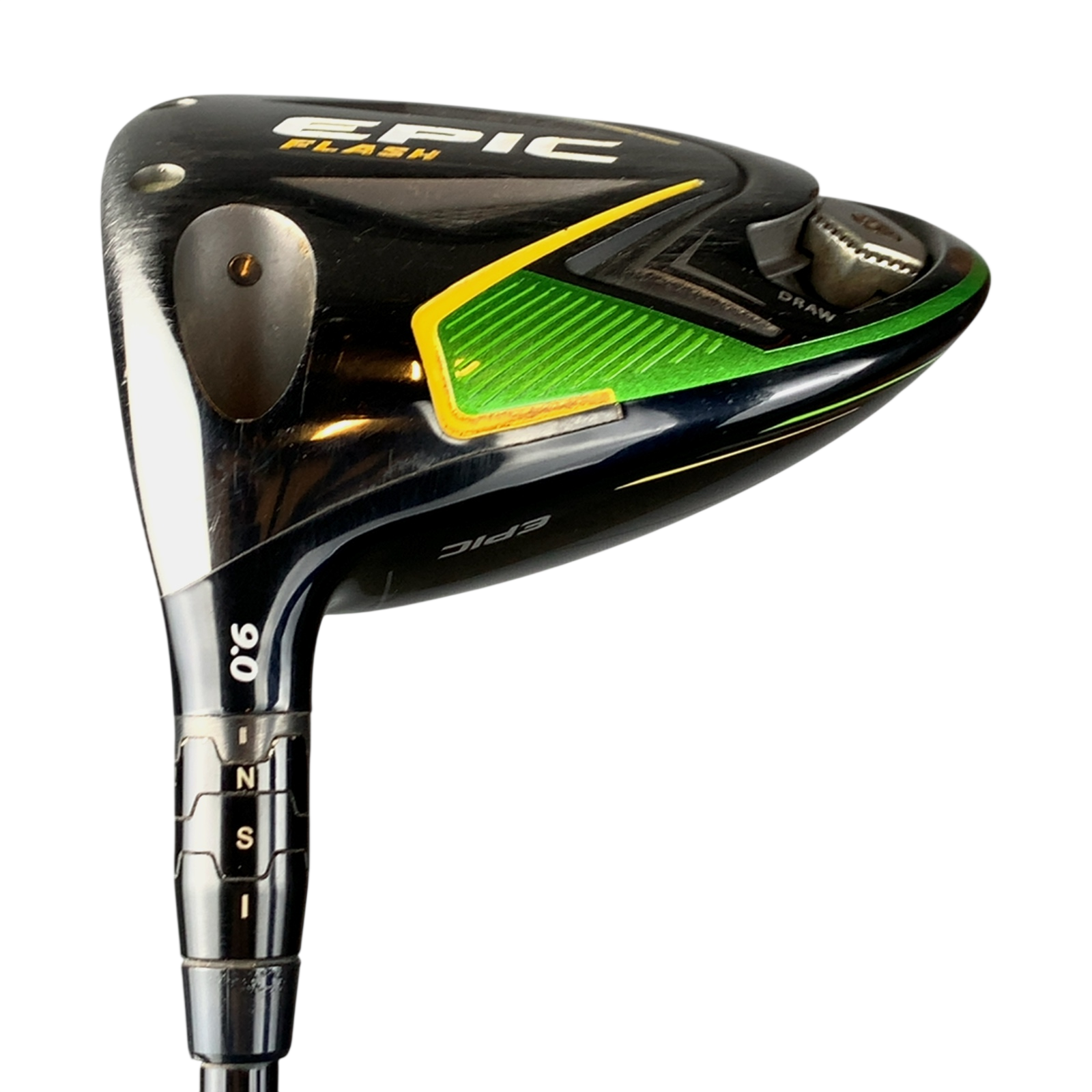 Venstre Callaway Epic Flash Driver / Flex Stiff / Loft 9