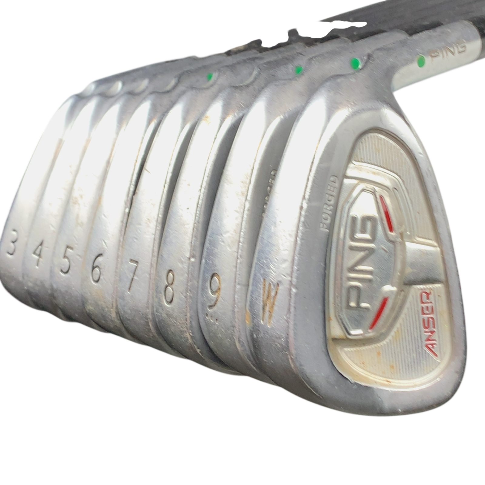 PING Anser Jernsæt / 3-PW / Flex Stiff / Stål