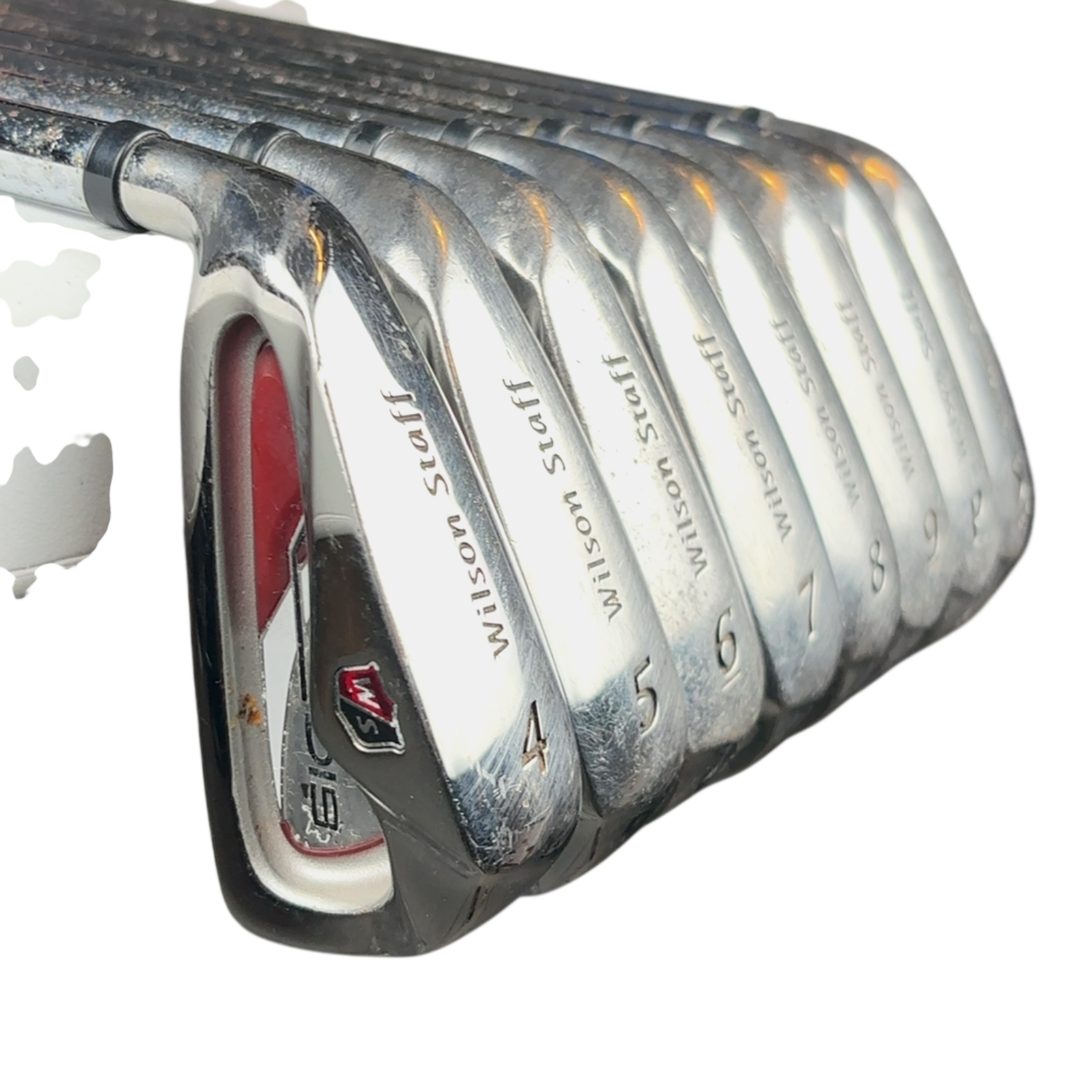 Venstre Wilson DI9 Jernsæt / 4-PW+SW / Flex Uniflex / Stål