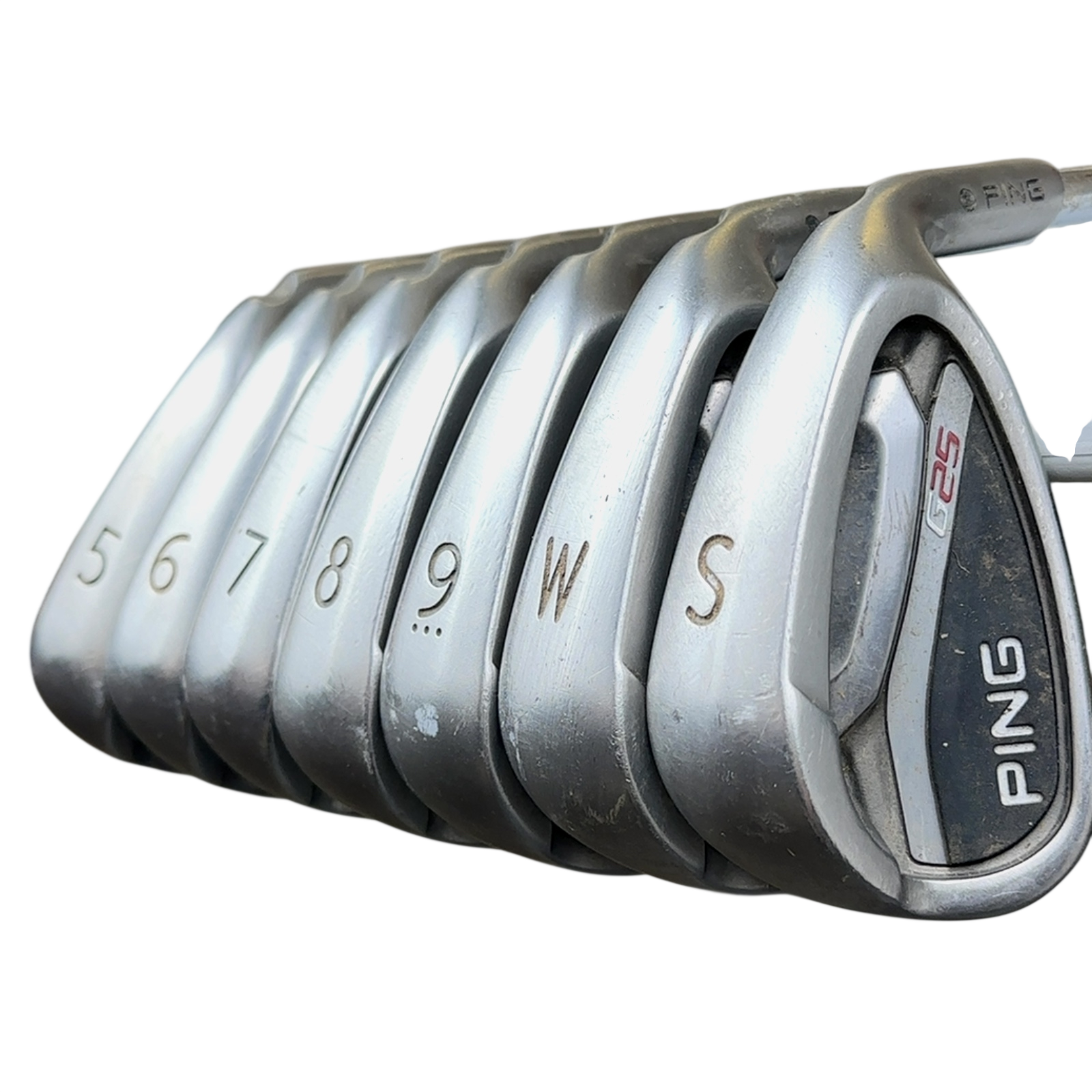 PING G25 Jernsæt / 5-PW+SW / Flex Stiff / Stål
