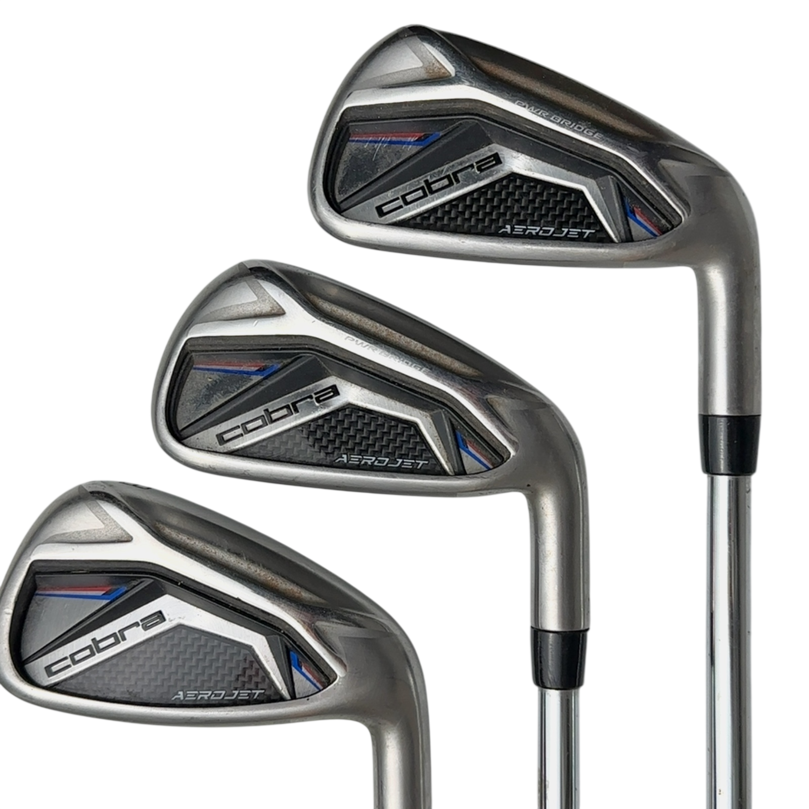 Cobra AeroJet Jernsæt / 6-PW+GW / Flex Stiff / Stål