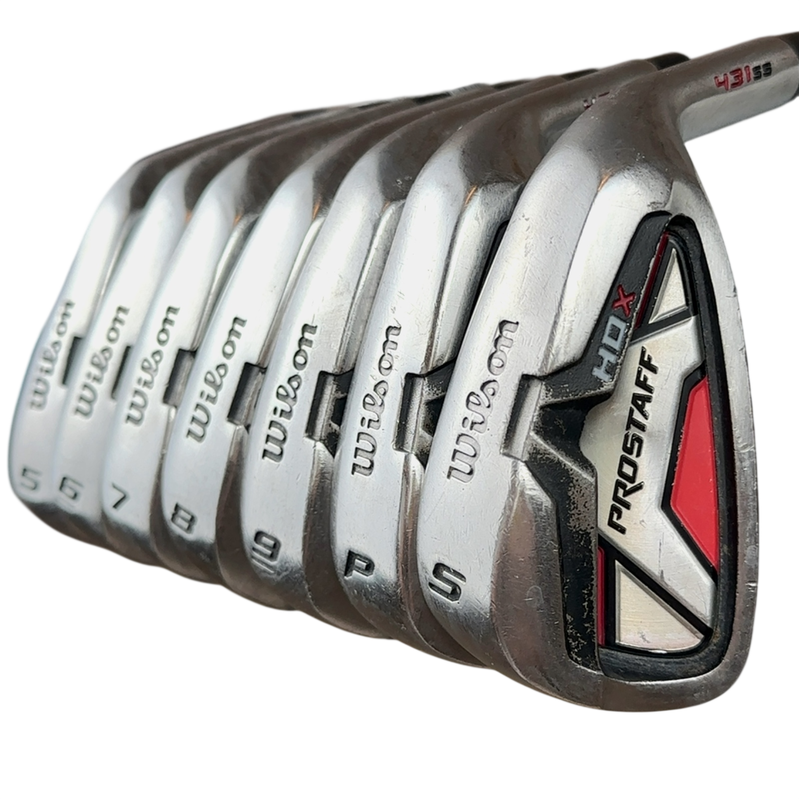 Wilson Prostaff Jernsæt / 5-PW+SW / Flex Regular / Stål