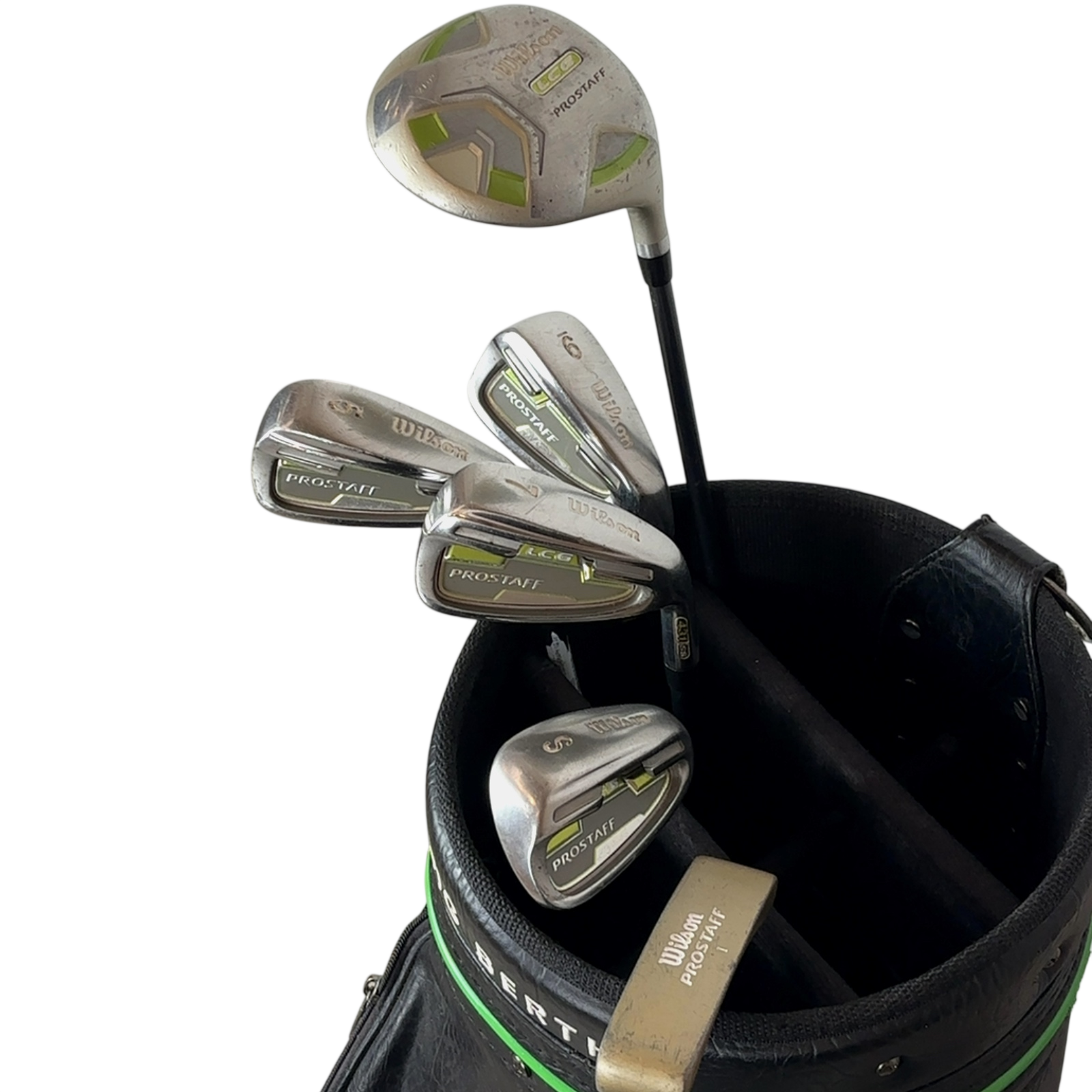 Wilson Prostaff LCG Komplet Sæt Uden Bag / 5-9+SW / Flex Ladies / Grafit