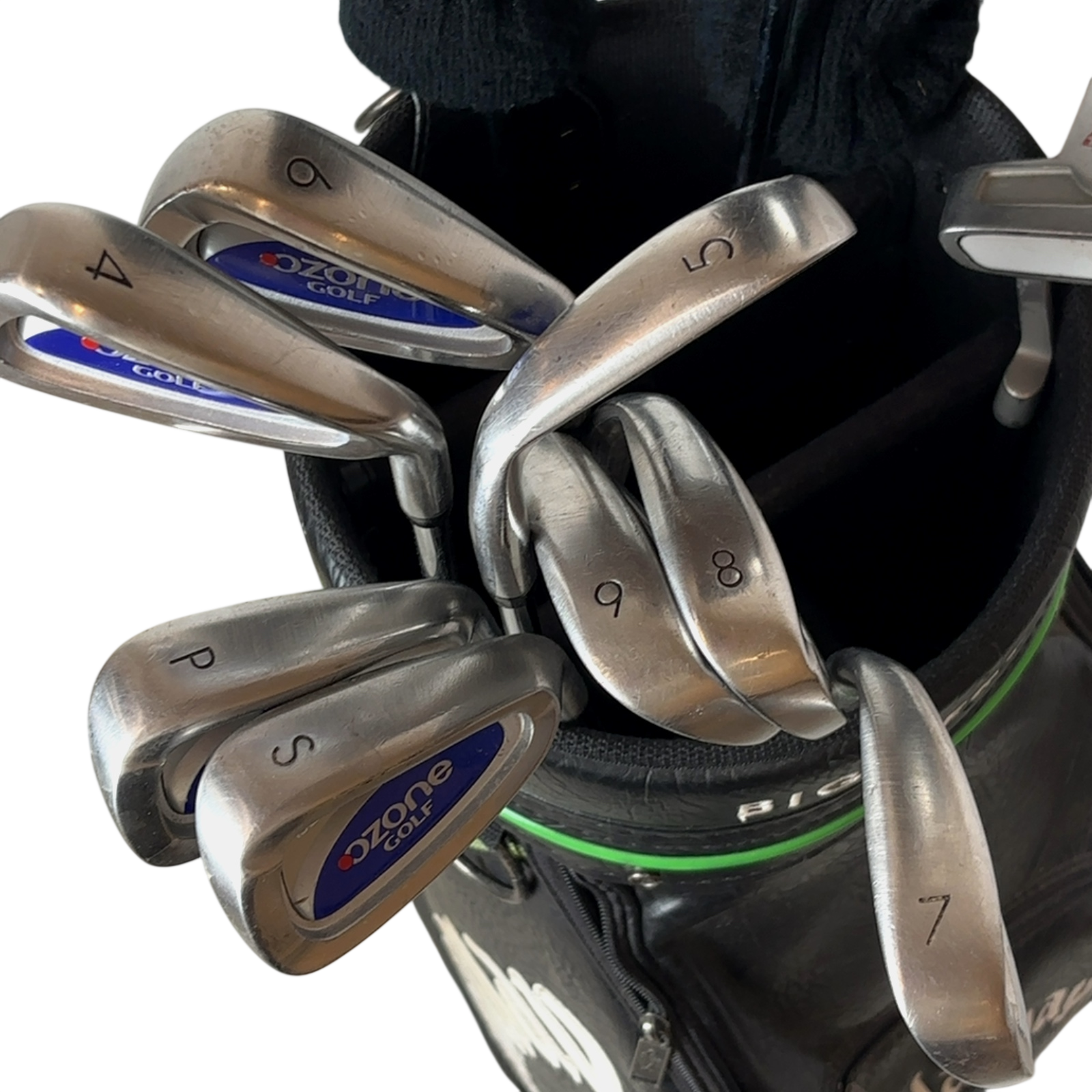 Ozone Blue Komplet Sæt Uden Bag / 4-PW+SW / Flex Stiff / Stål