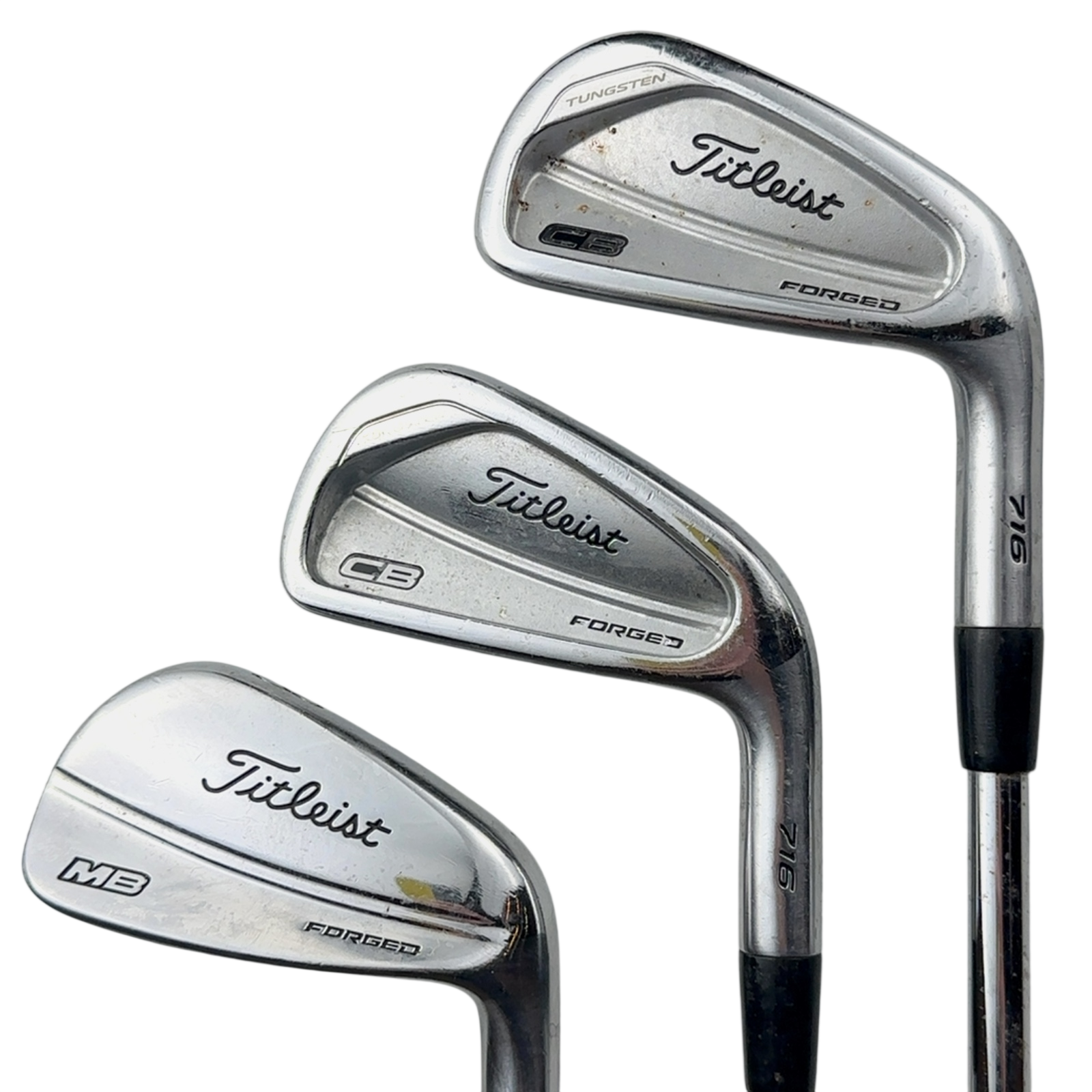 Titleist CB/MB 716 Forged Jernsæt / 4-PW / Flex Stiff / Stål