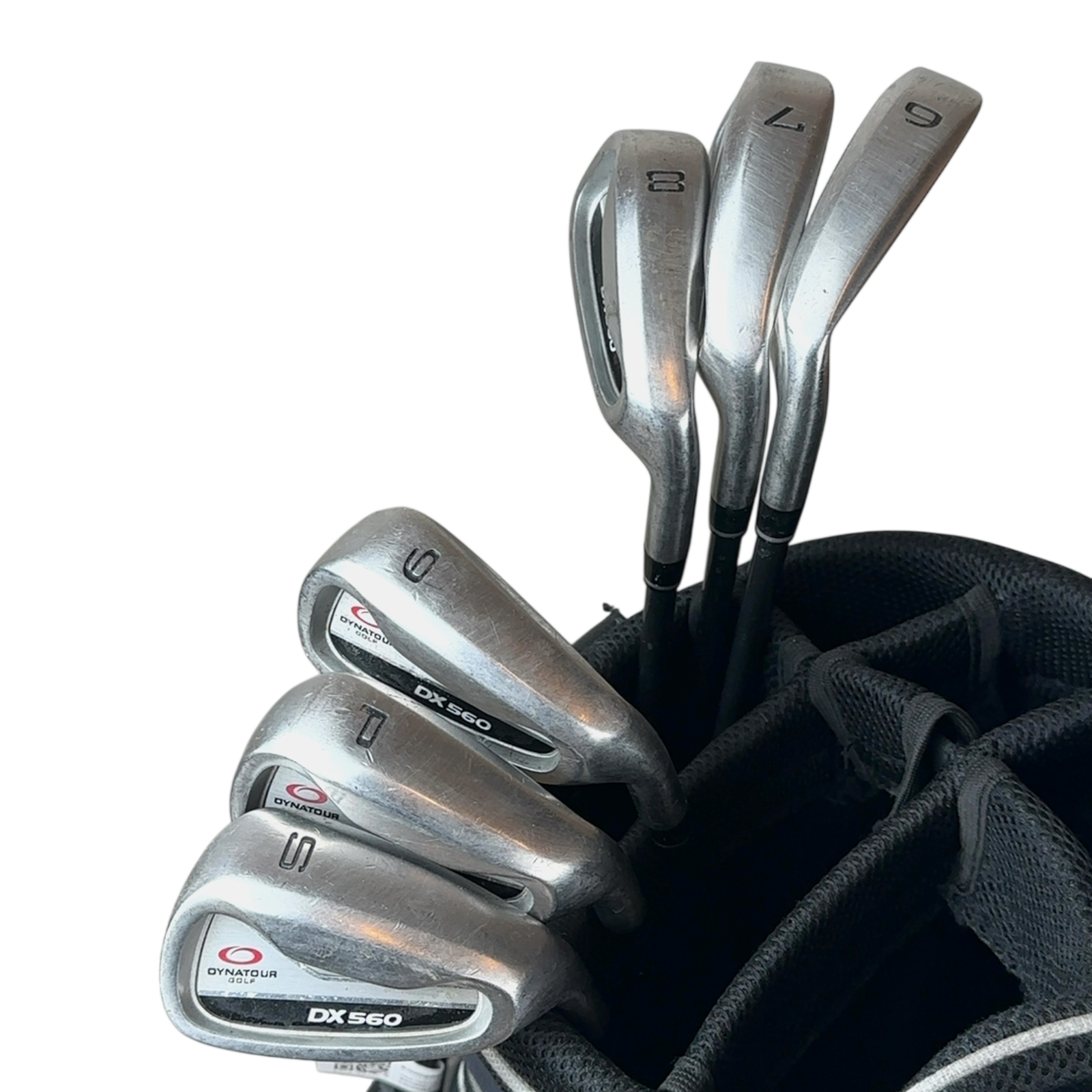 Dynatour Golf DX560 Komplet Sæt Med Bag / 6-PW+SW / Flex Regular / Grafit