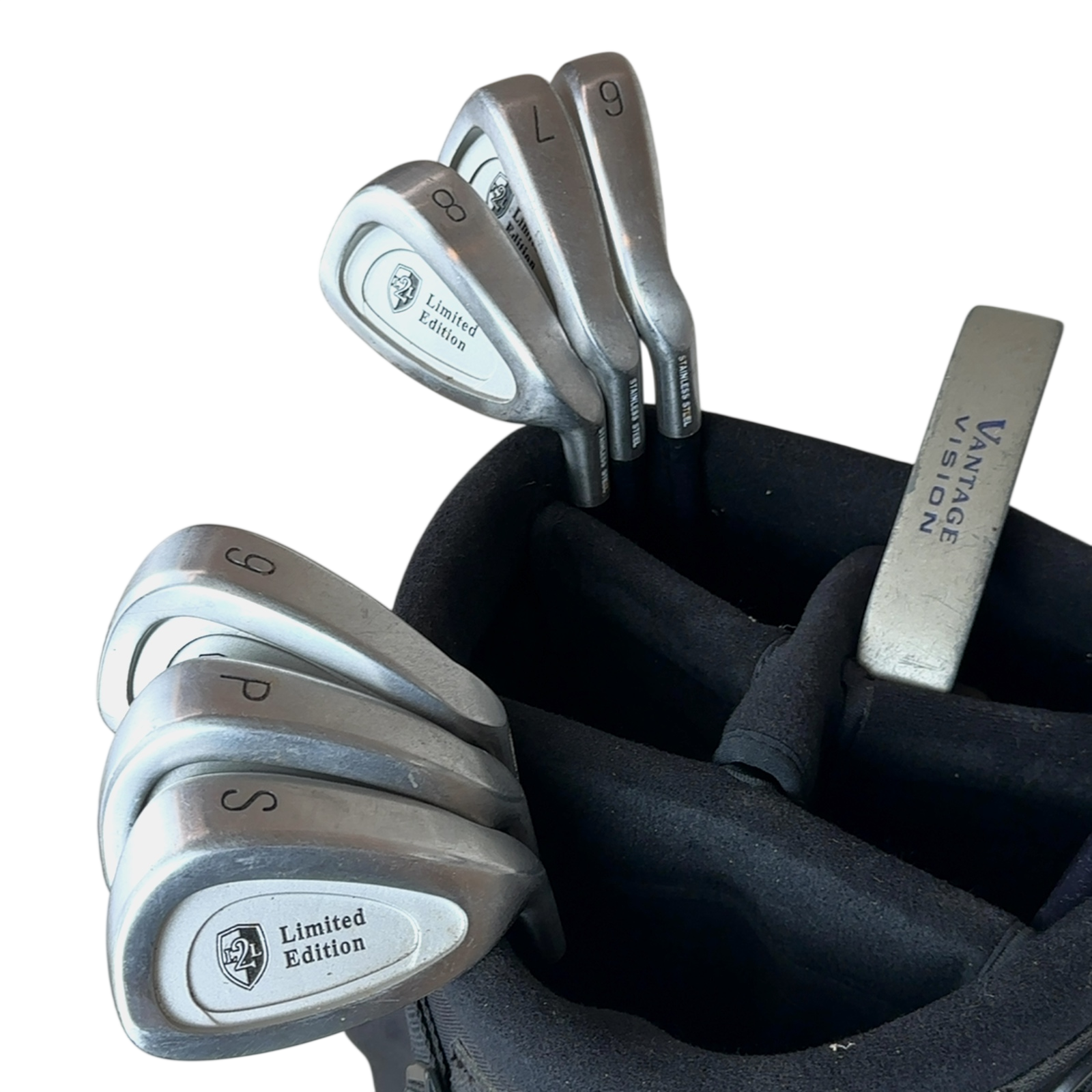 Links2Links Limited Edition Komplet Sæt Med Bag / 6-PW+SW / Flex Ladies / Grafit