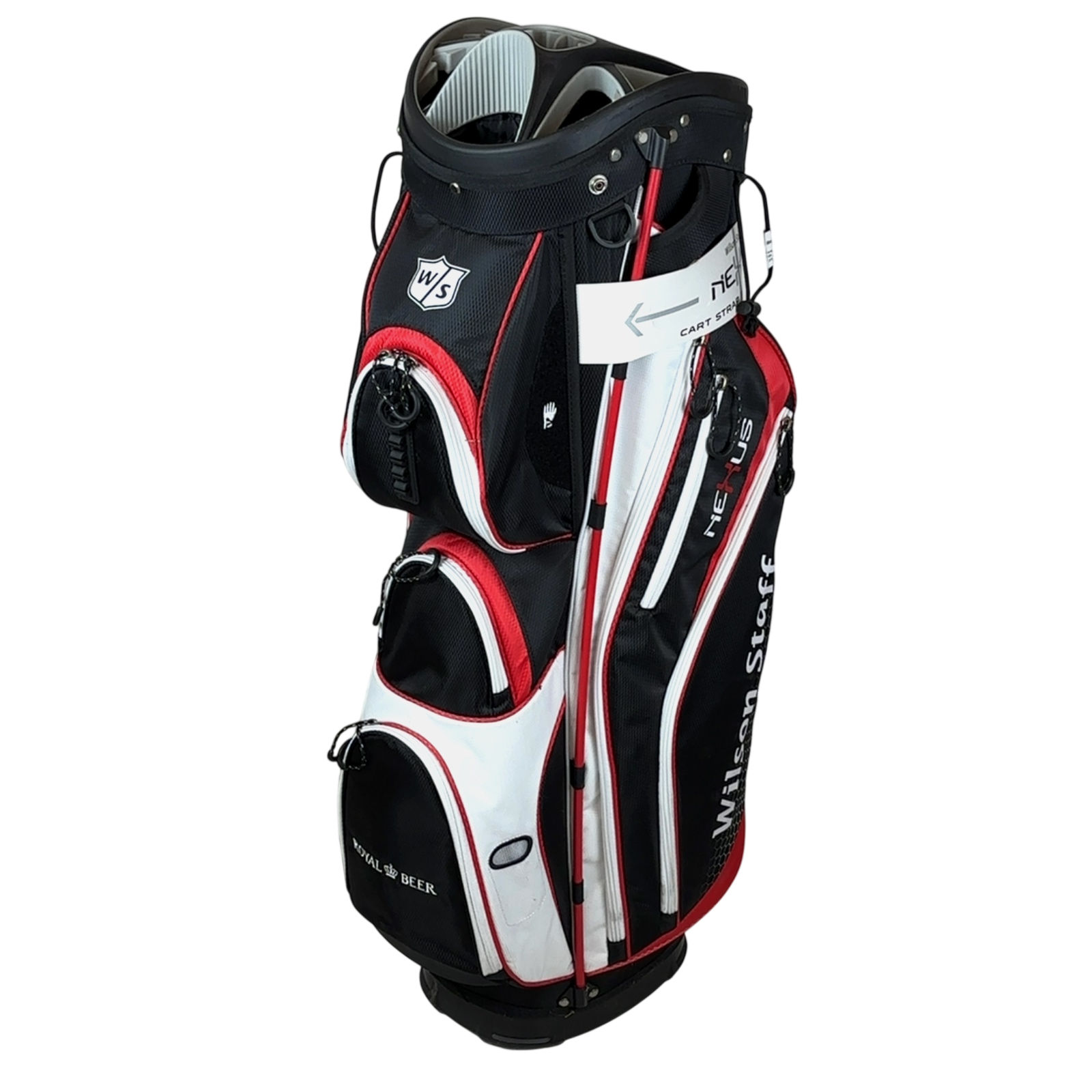 Wilson Nexus Golf Bag / 10-Rum / Sort