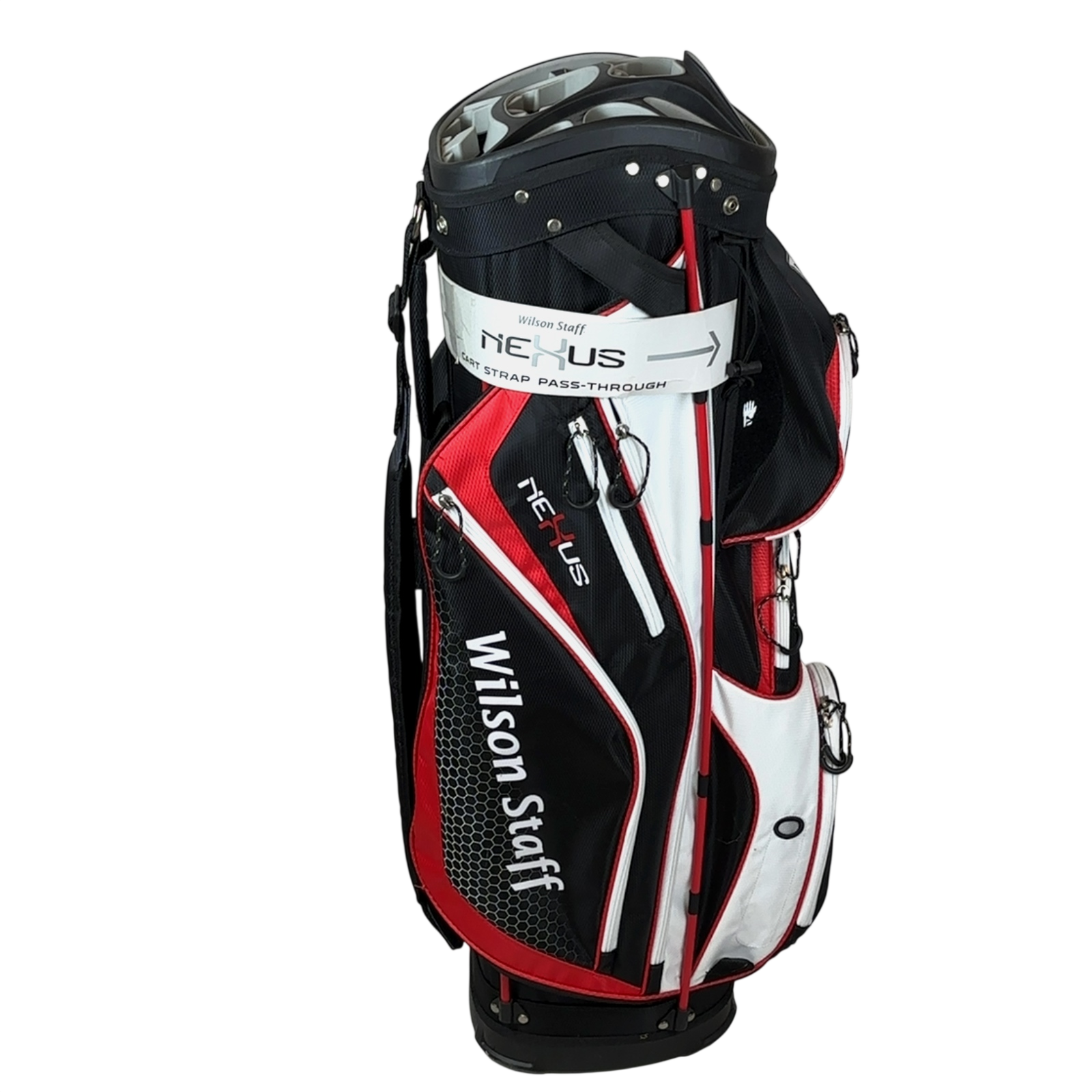 Wilson Nexus Golf Bag / 10-Rum / Sort