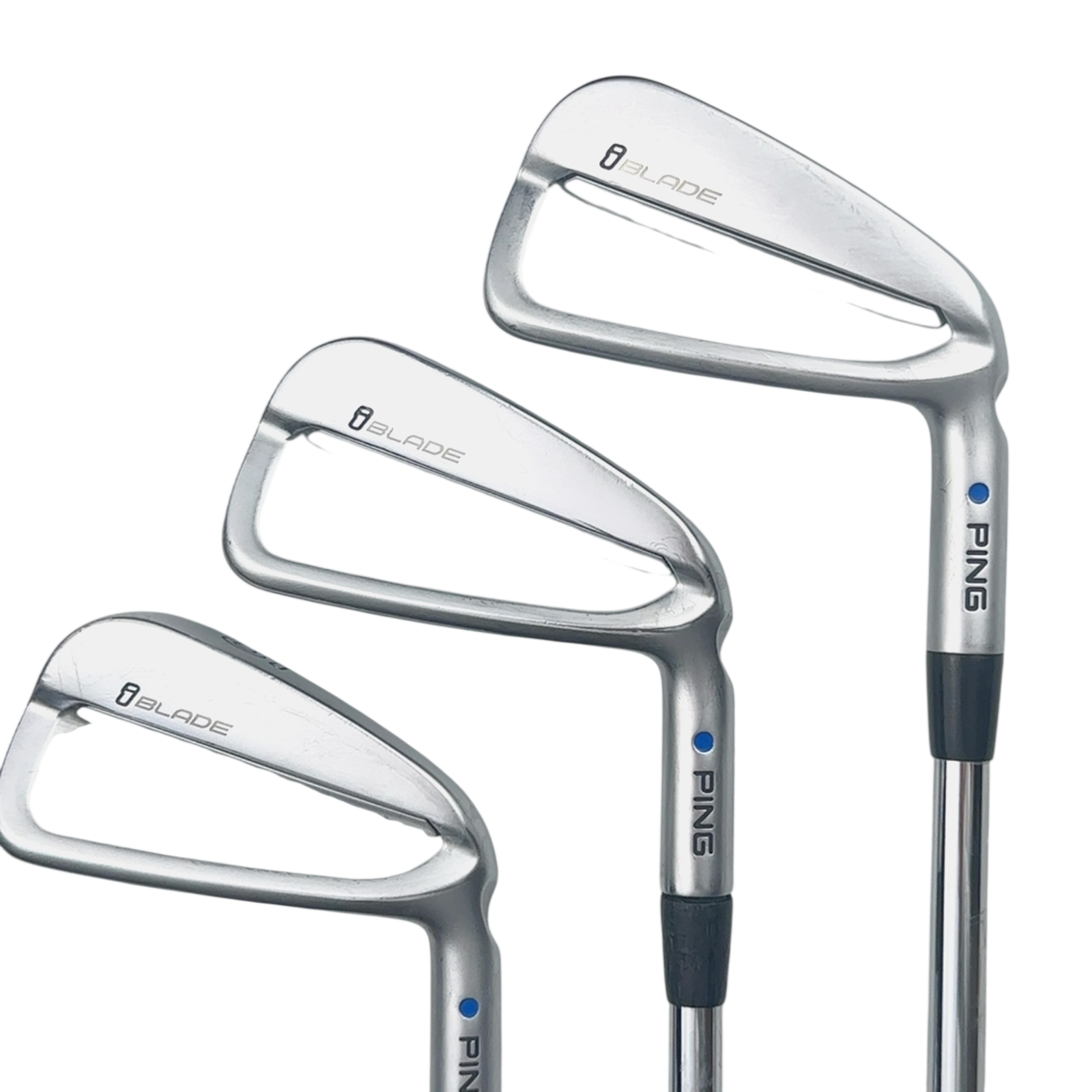 PING Iblade Jernsæt / 3-PW / Flex Stiff / Stål