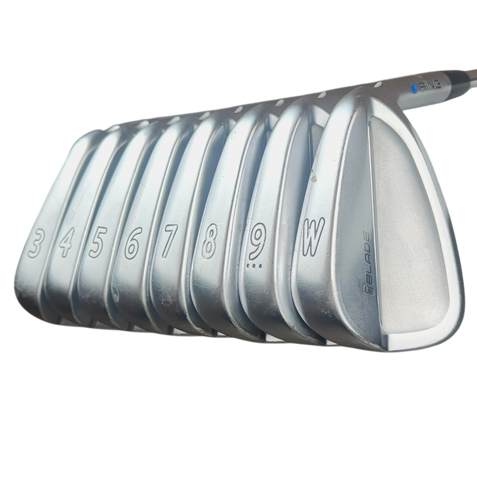 PING Iblade Jernsæt / 3-PW / Flex Stiff / Stål