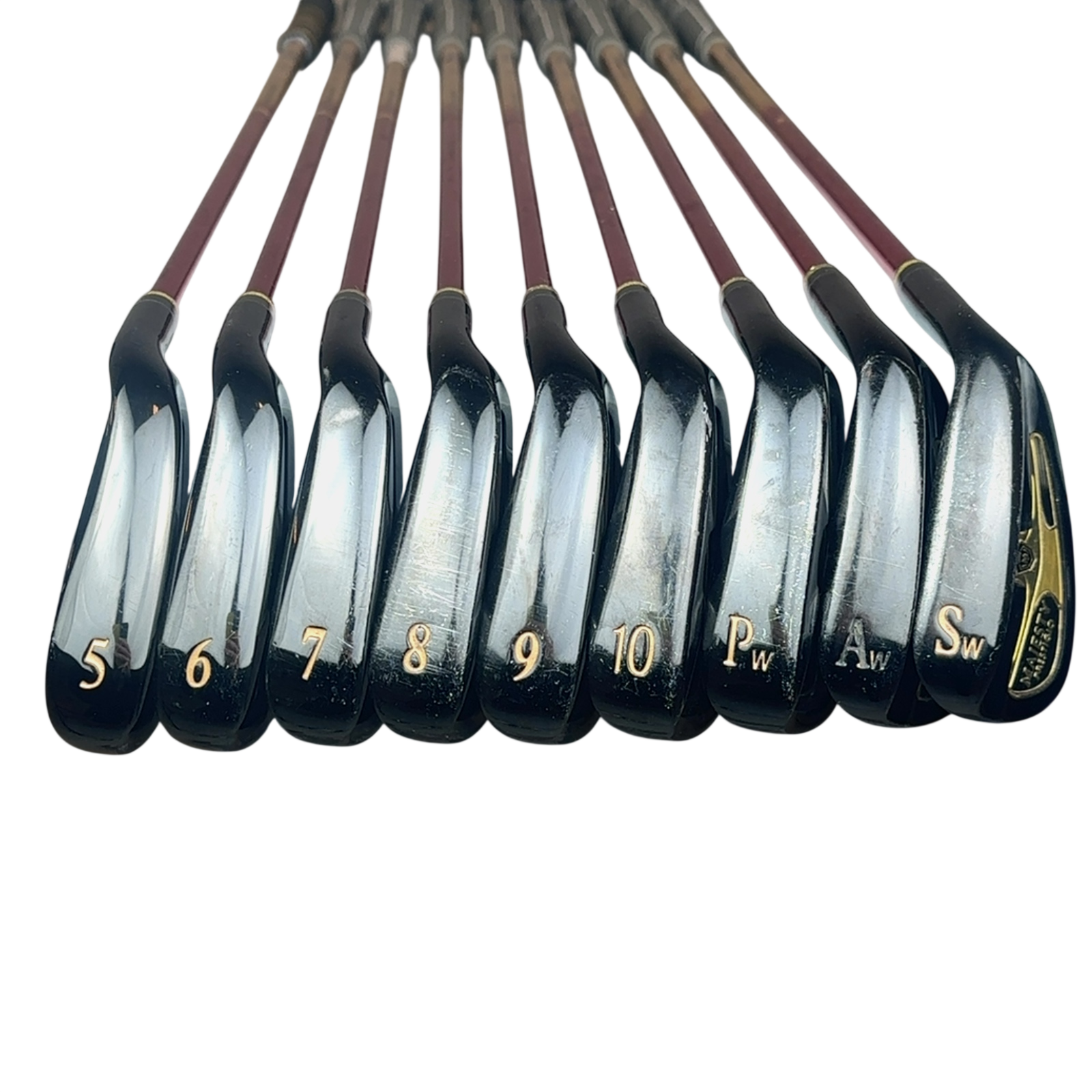 Majesty Prestigo Jernsæt / 5-PW+AW+GW+SW / Flex Regular / Grafit