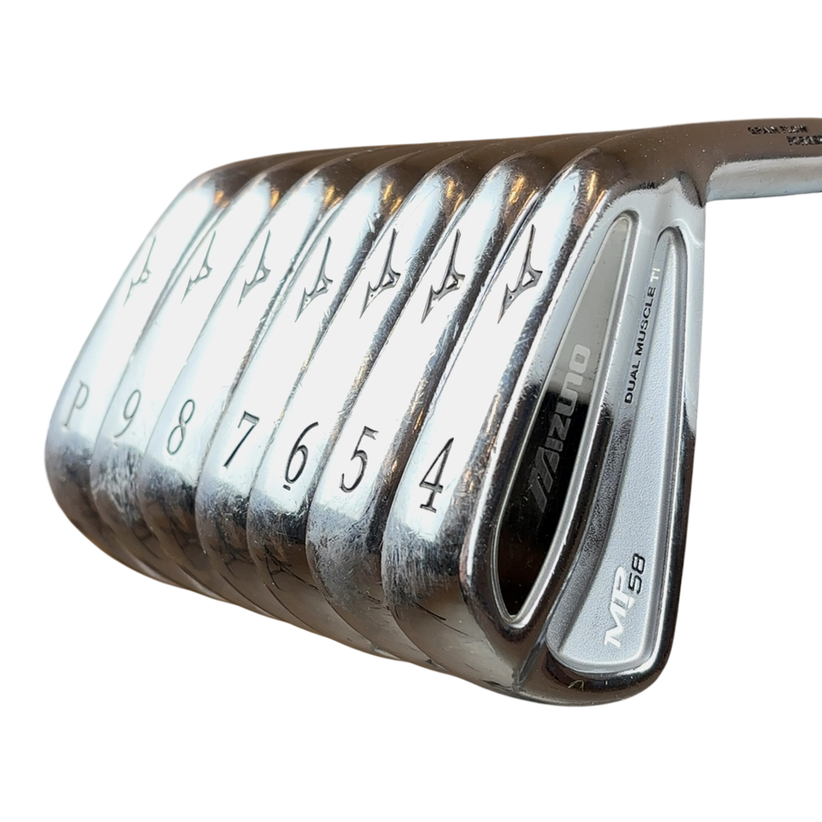 Mizuno MP-58 Jernsæt / 4-PW / Flex Stiff / Stål