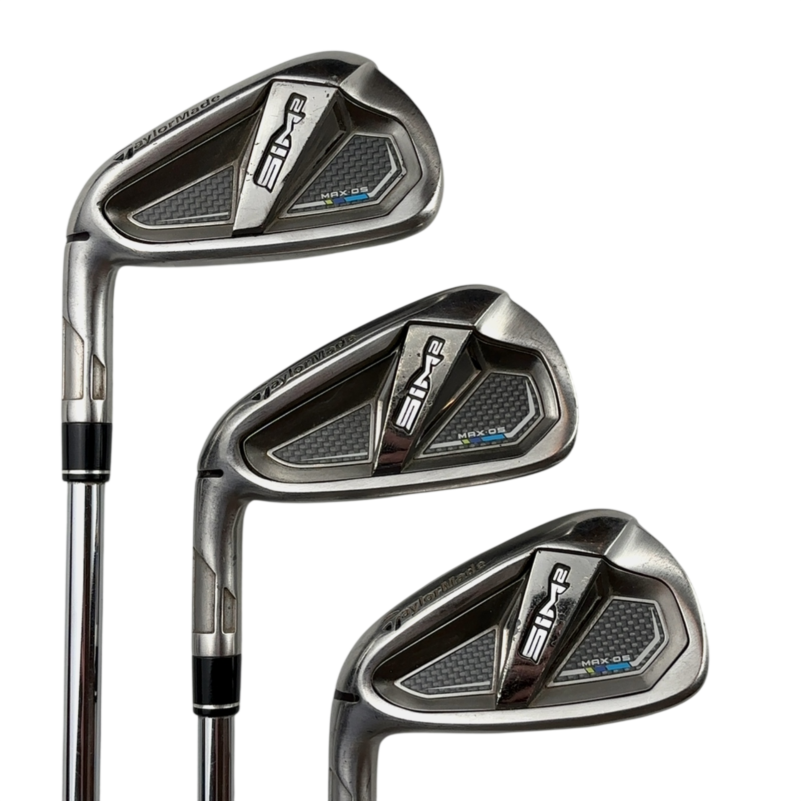 Venstre TaylorMade Sim 2 Max Jernsæt / 6-PW+GW+SW / Flex Regular / Stål