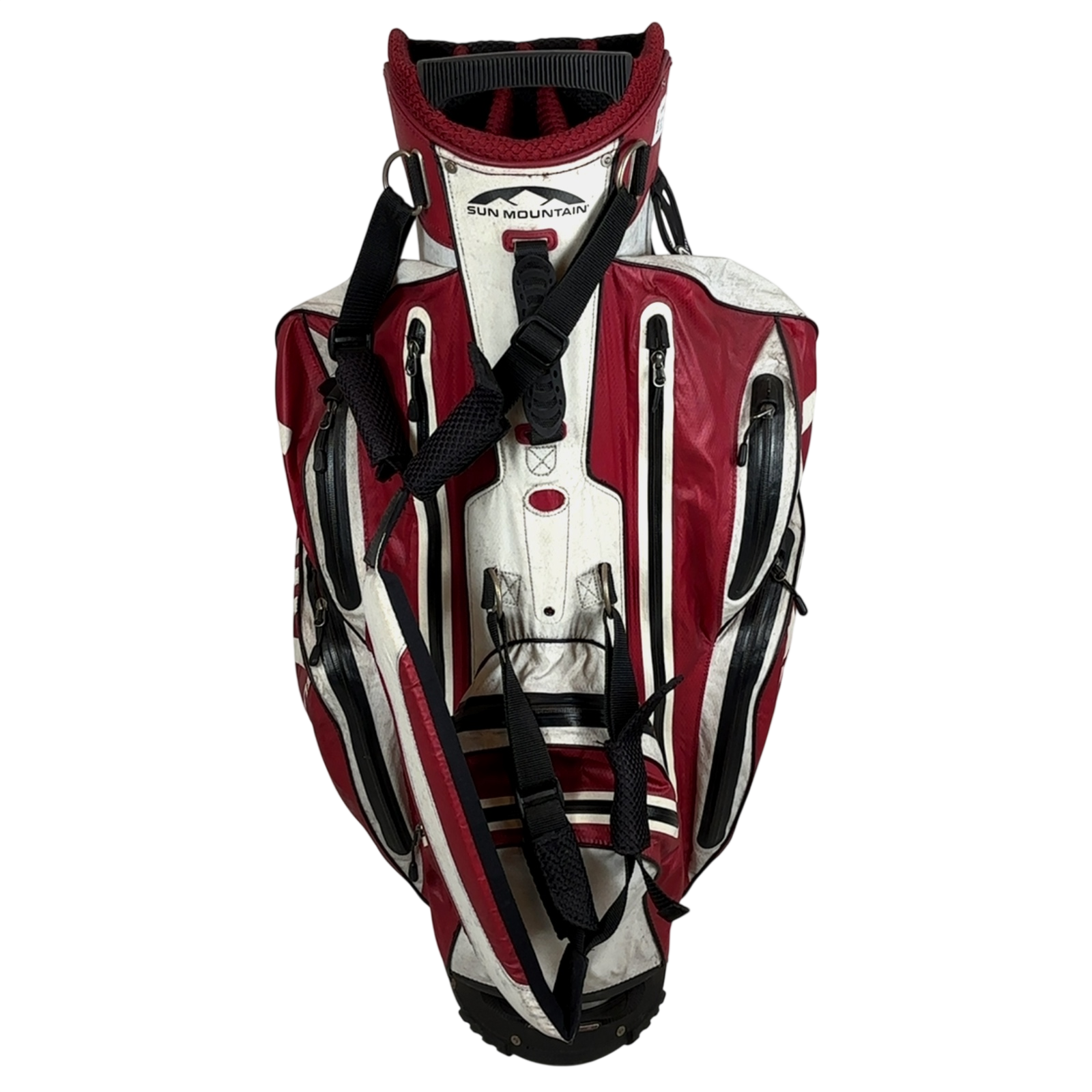 Sun Mountain H2NO Golf Bag / 14-Rum / Rød