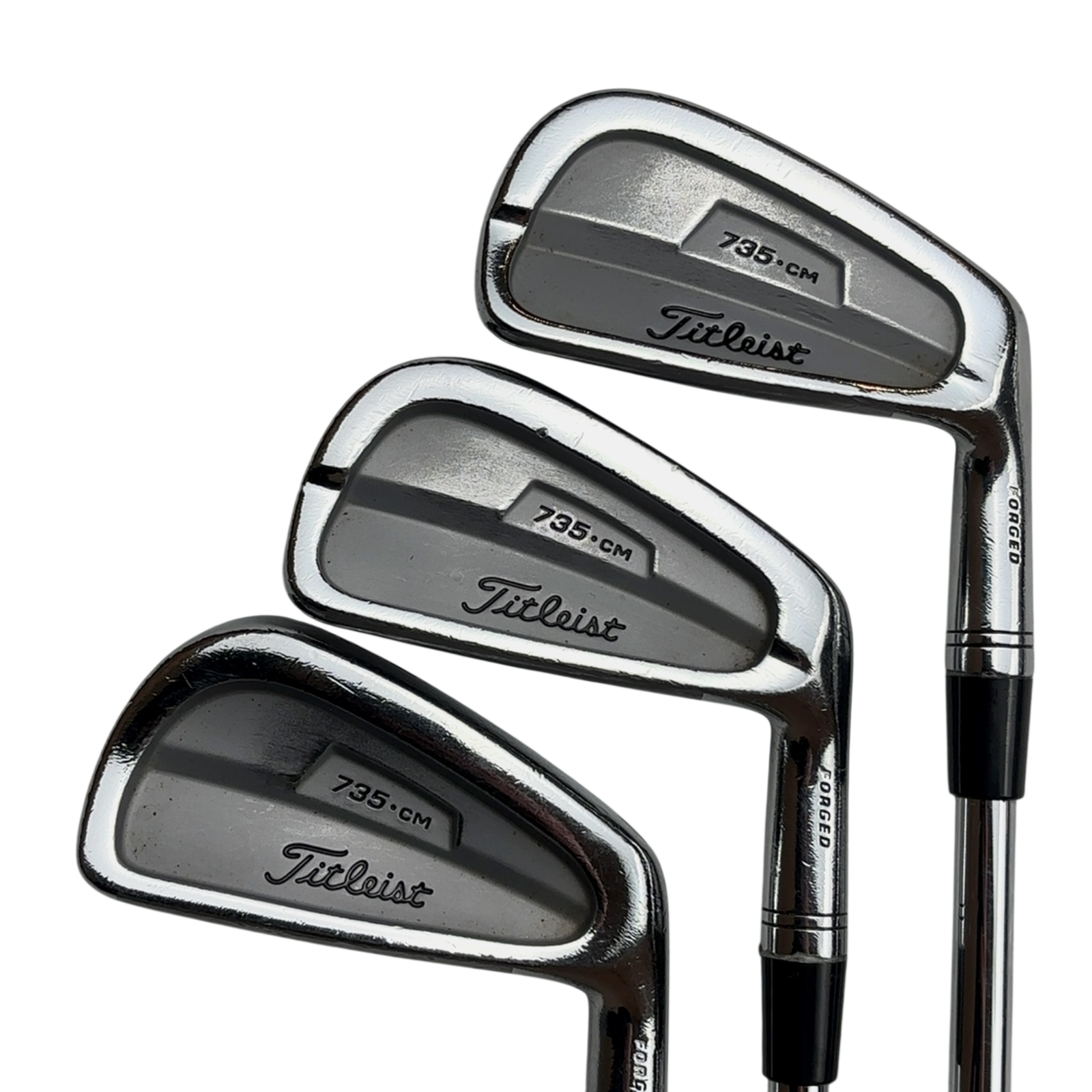 Titleist 735 CM Jernsæt / 4-PW / Flex Stiff / Stål