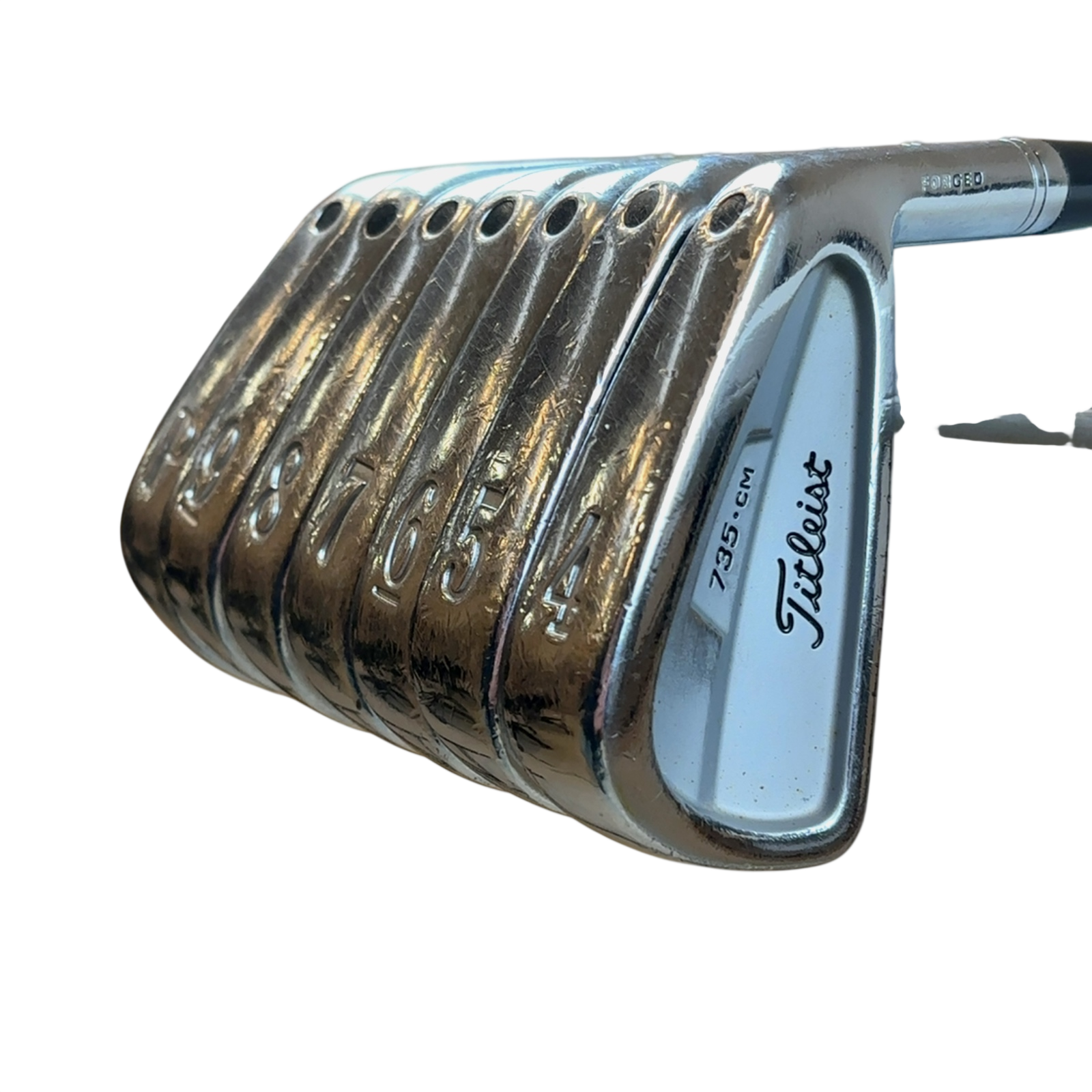Titleist 735 CM Jernsæt / 4-PW / Flex Stiff / Stål