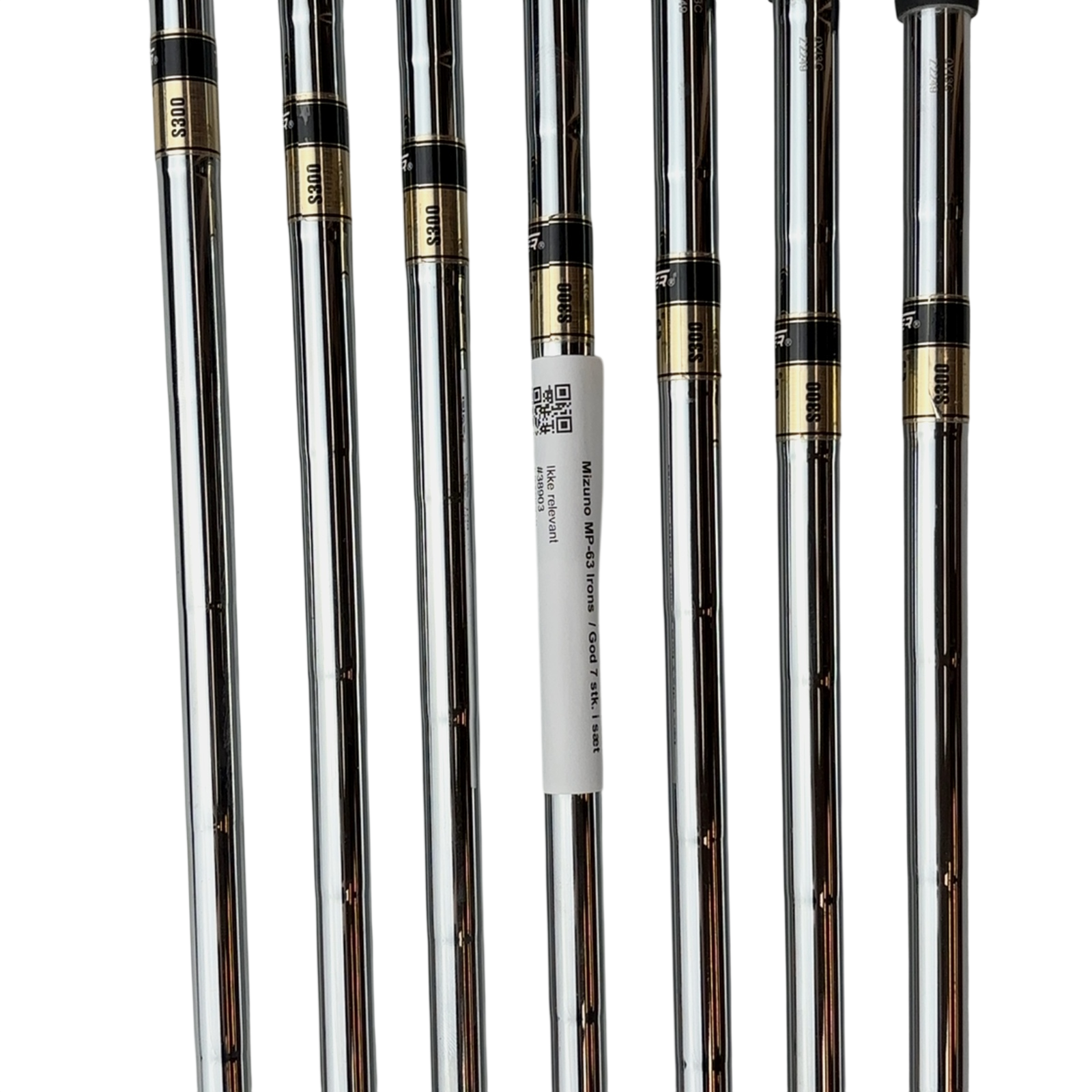 Mizuno MP-63 Jernsæt / 4-PW / Flex Stiff / Stål