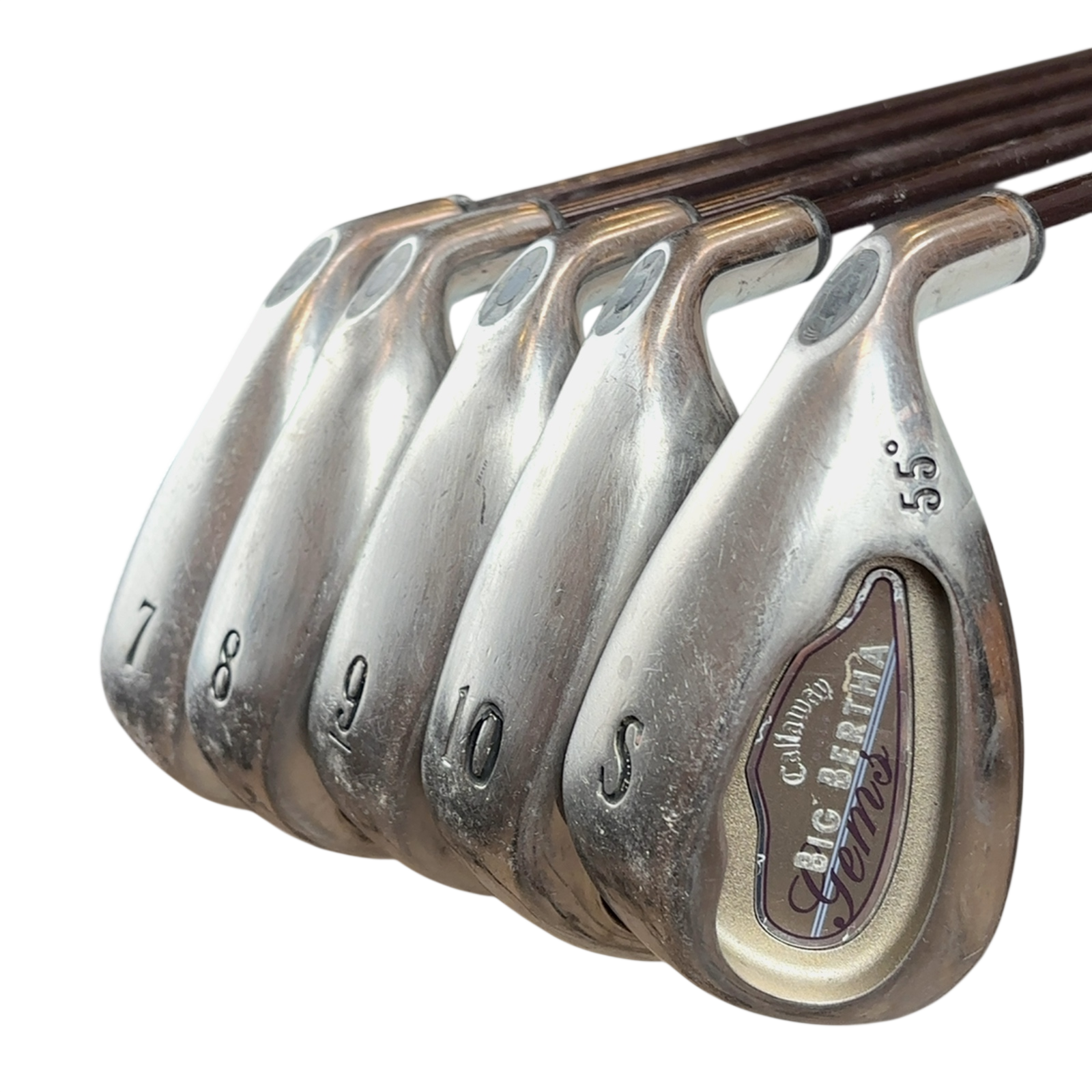 Callaway Big Bertha Gems Zestaw żelaz / 7-PW+SW / Flex Ladies / Grafit