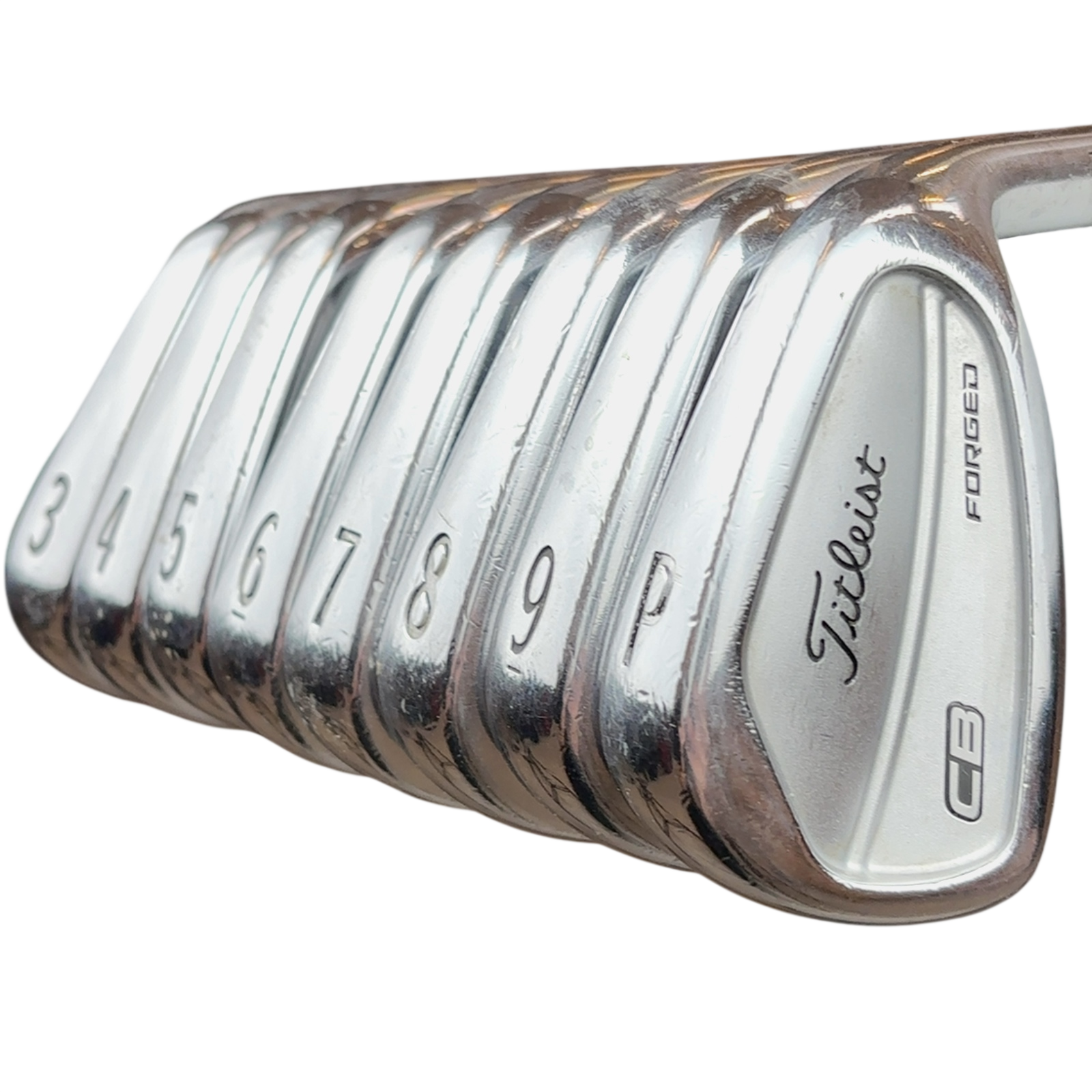 Titleist CB 716 forged Jernsæt / 3-PW / Flex X-Stiff / Stål