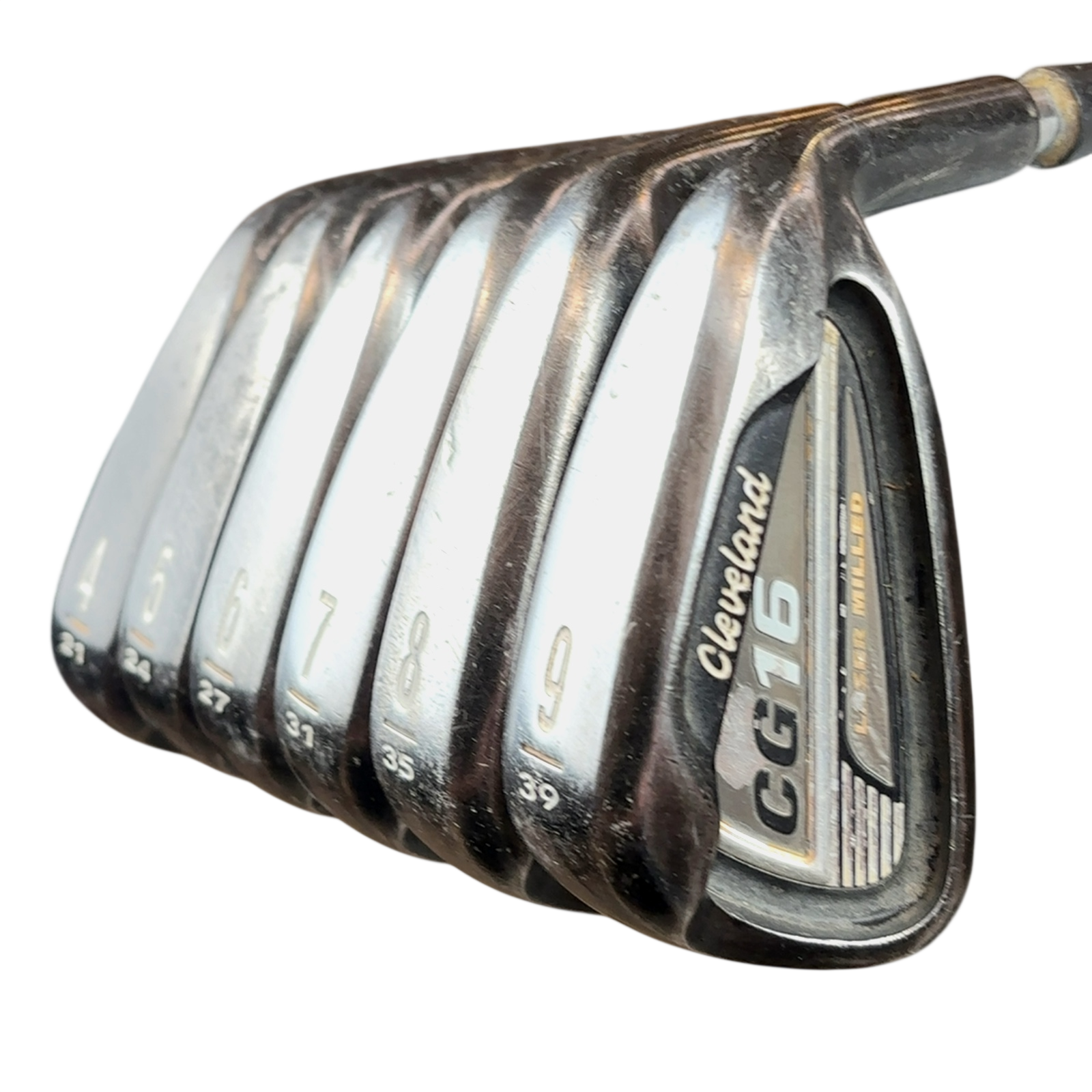 Cleveland CG16 Jernsæt / 4-PW / Flex Regular / Stål