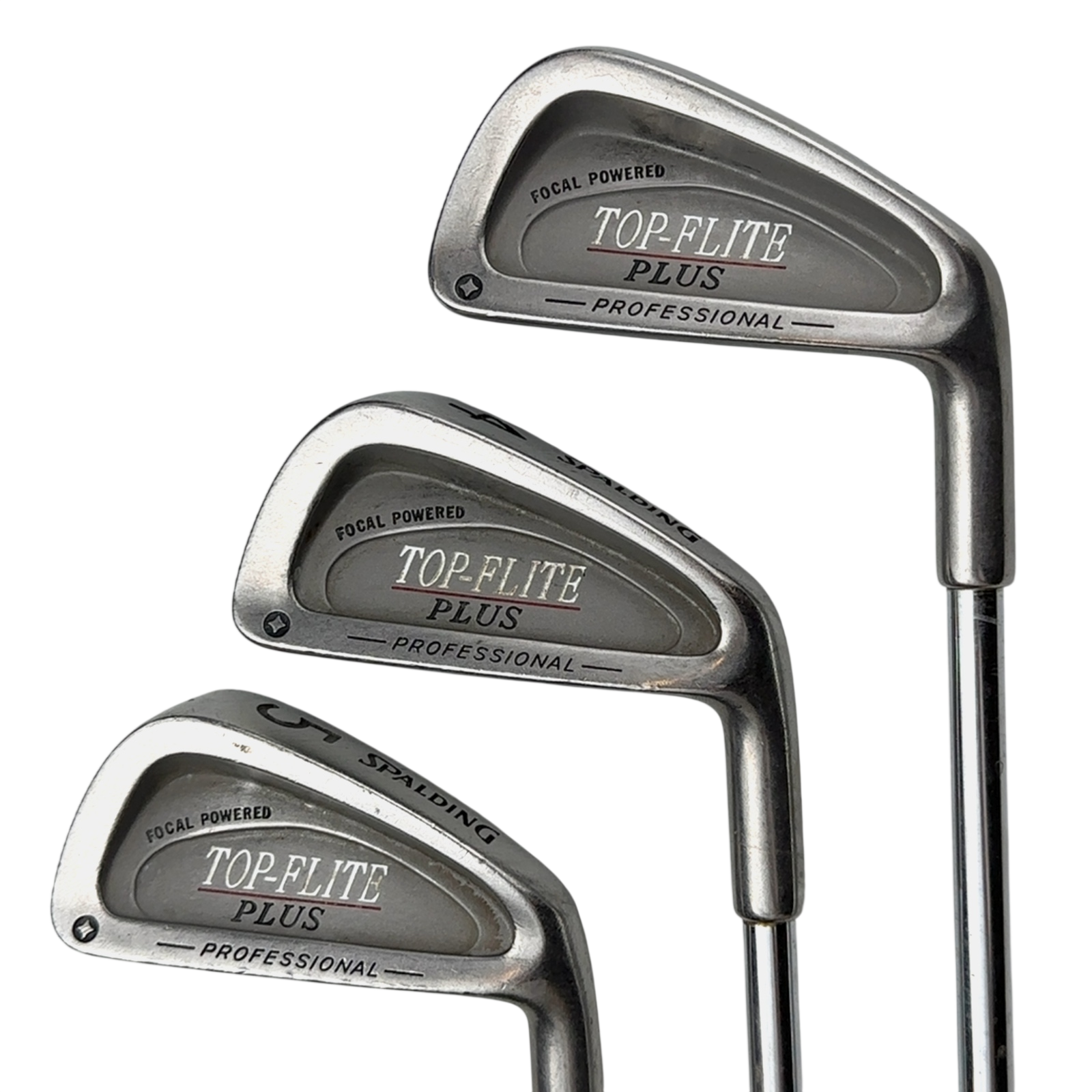 TopFlite Plus Jernsæt / 3-PW+SW / Flex Regular / Stål