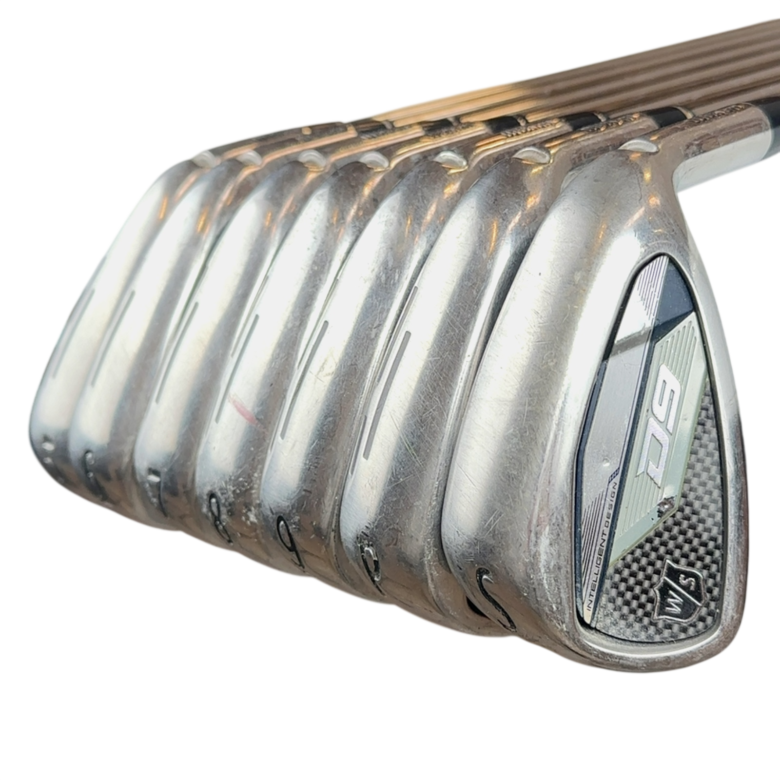 Cleveland D9 Jernsæt / 5-PW+SW / Flex Regular / Stål