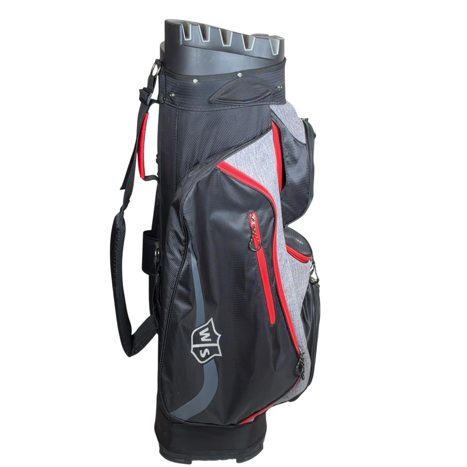 Wilson Staff Ilock Golf Bag / 15-Rum / Sort