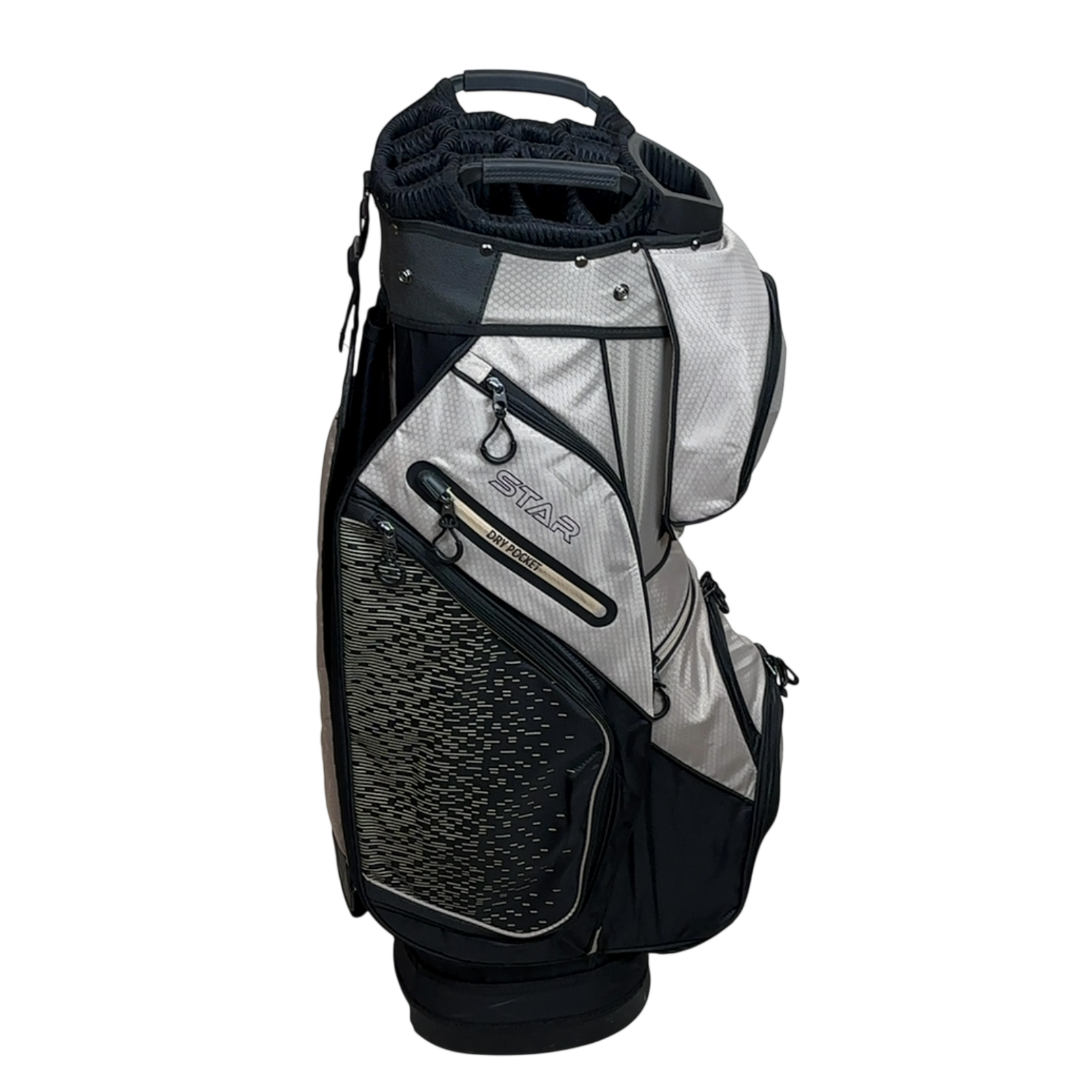 Fastfold Star Golf Bag / 15-Rum / Grå