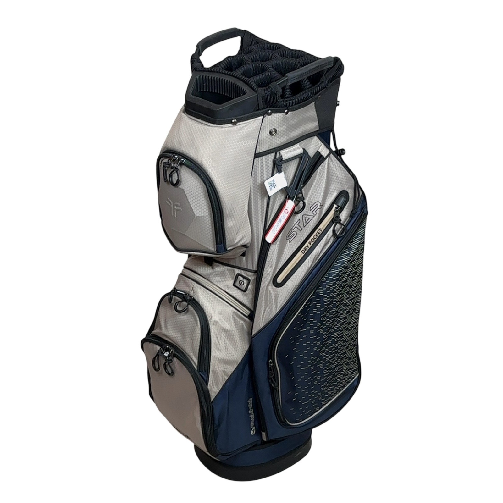 Fastfold Star Golf Bag / 15-Way / Marineblau
