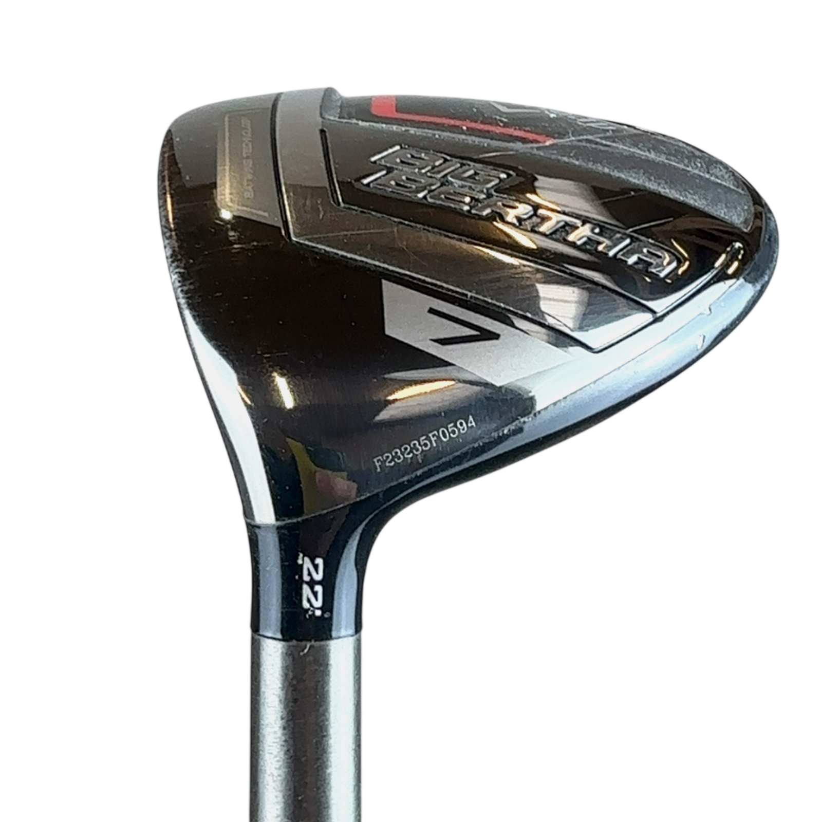 Venstre Callaway Big Bertha Fairway Wood / Flex Regular / #7/22.5