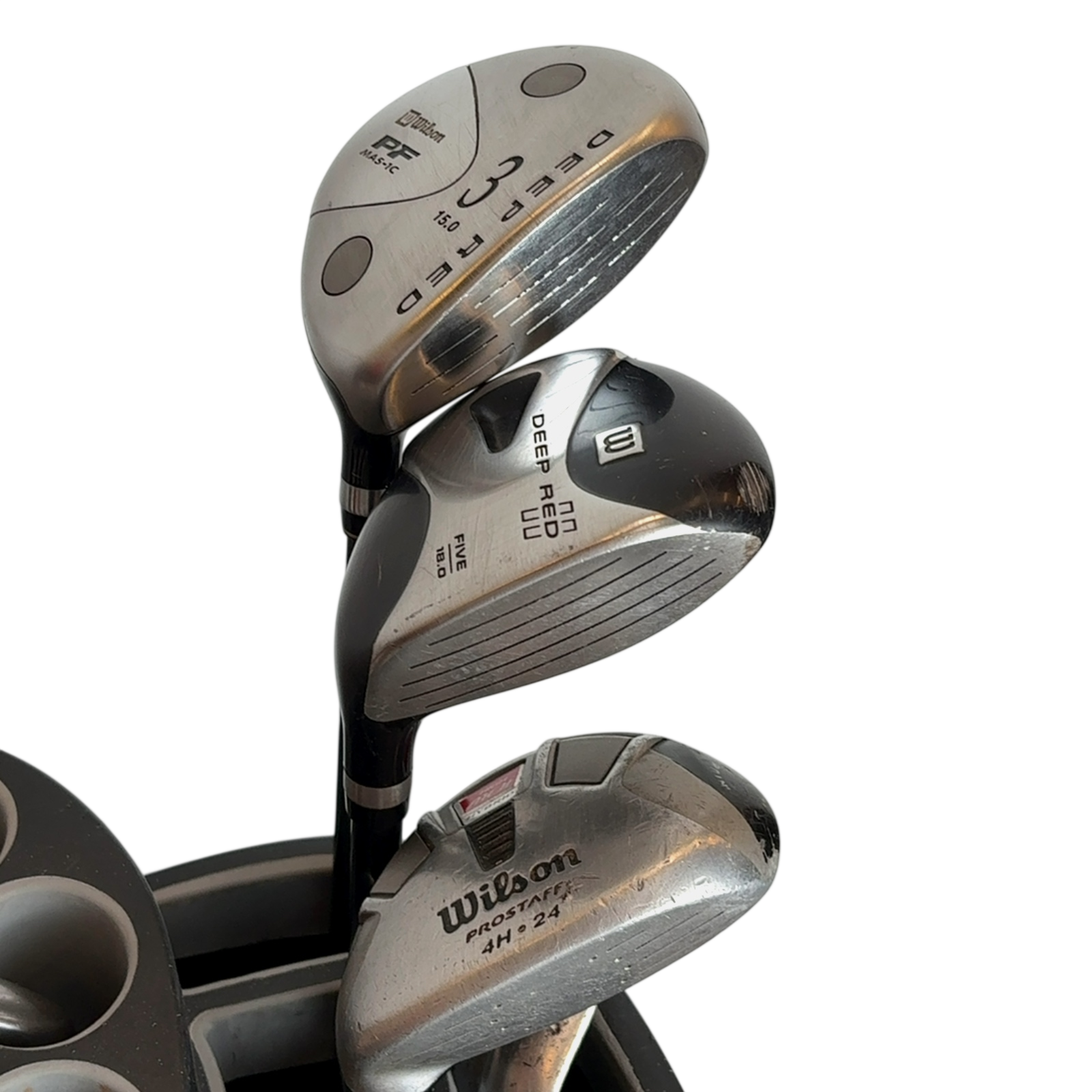 Wilson MF110 Komplet Sæt Med Bag / 3-PW+SW / Flex Regular / Stål
