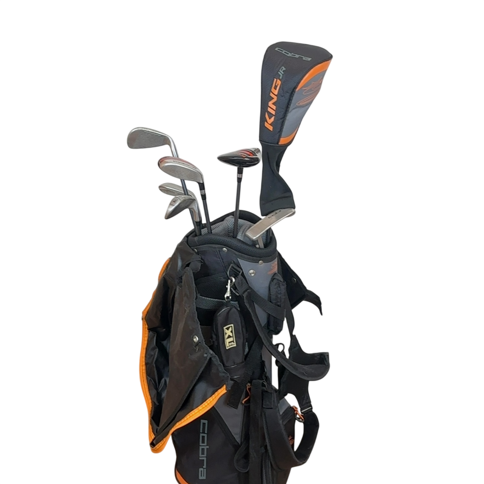 Venstre Cobra King Jr. Komplet Sæt Med Bag / 7+9+SW / Flex Junior  / g