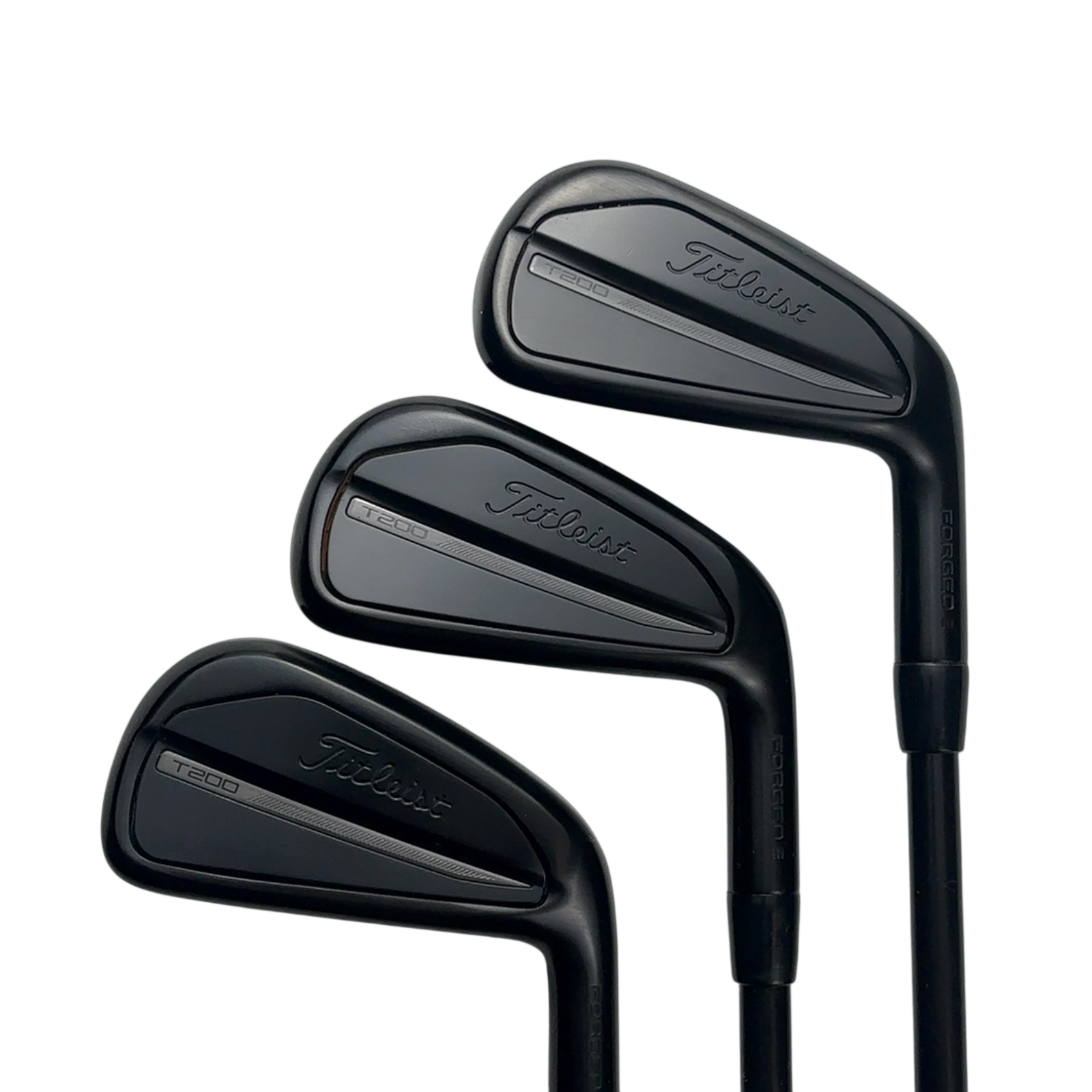 Titleist T200/T150 Black Limited Edition  Jernsæt / 5-9i / Flex Stiff / Stål