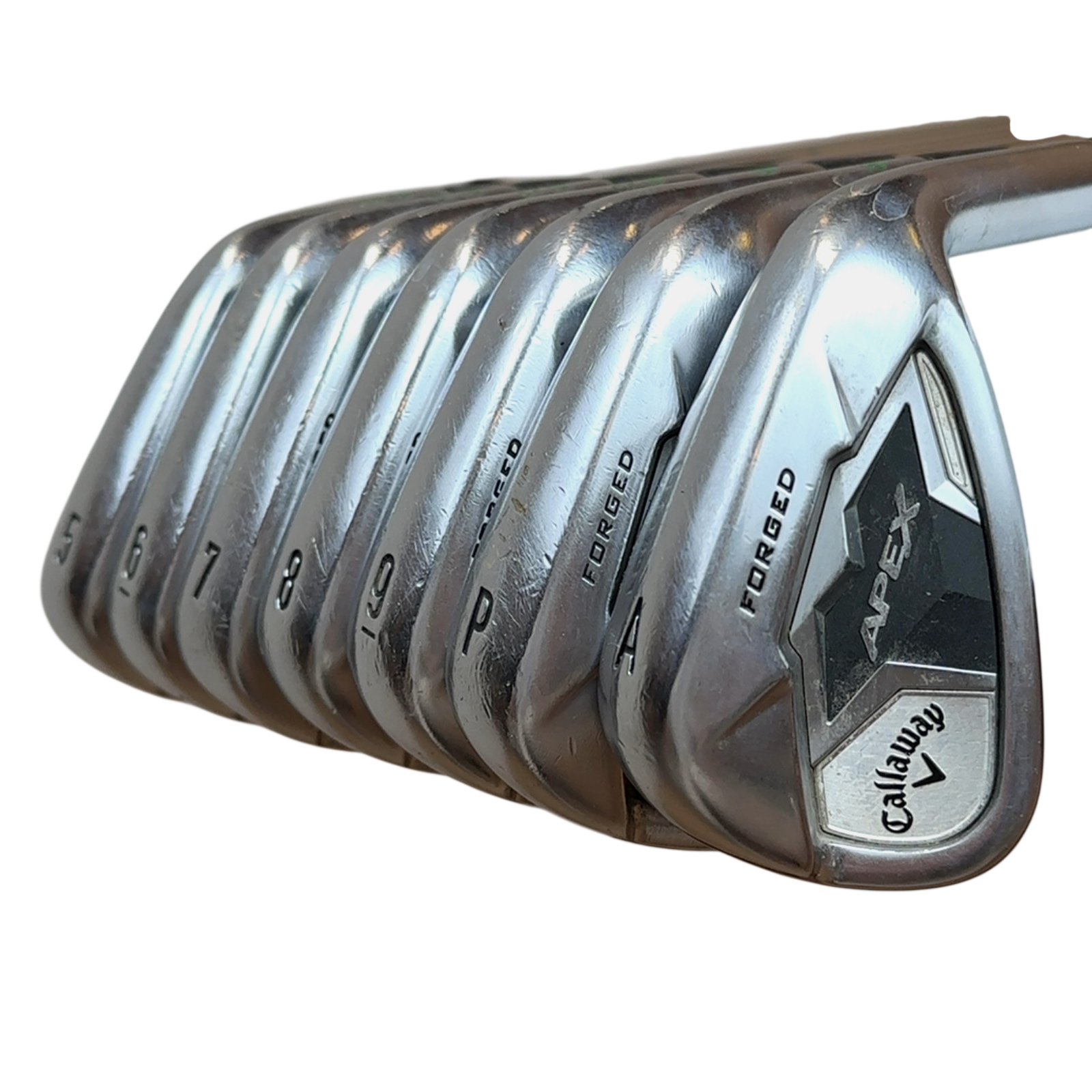 Callaway Apex C19 Jernsæt / 5-PW+AW / Flex Stiff / Stål