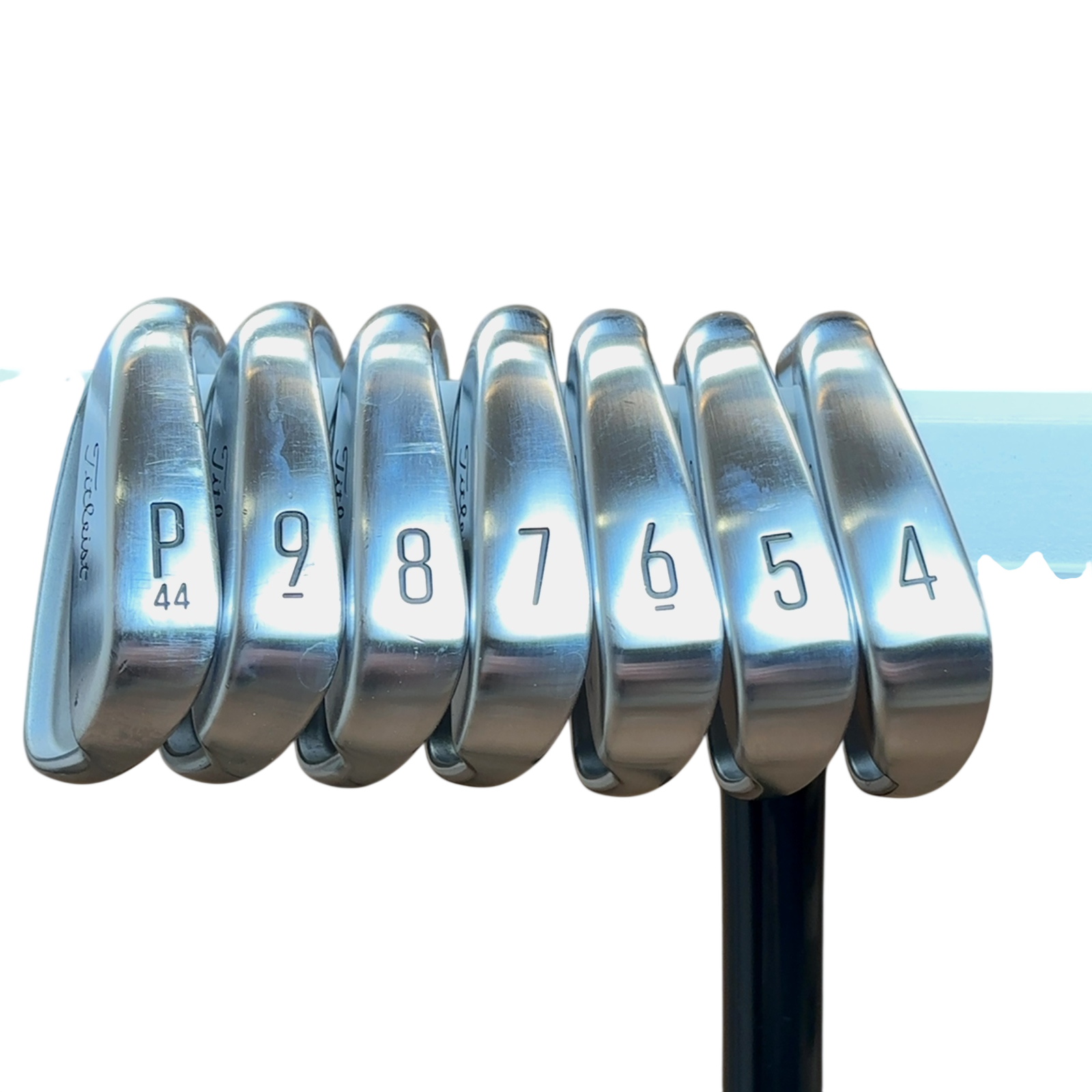Venstre Titleist T150 Jernsæt / 4-PW / Flex Stiff / Stål