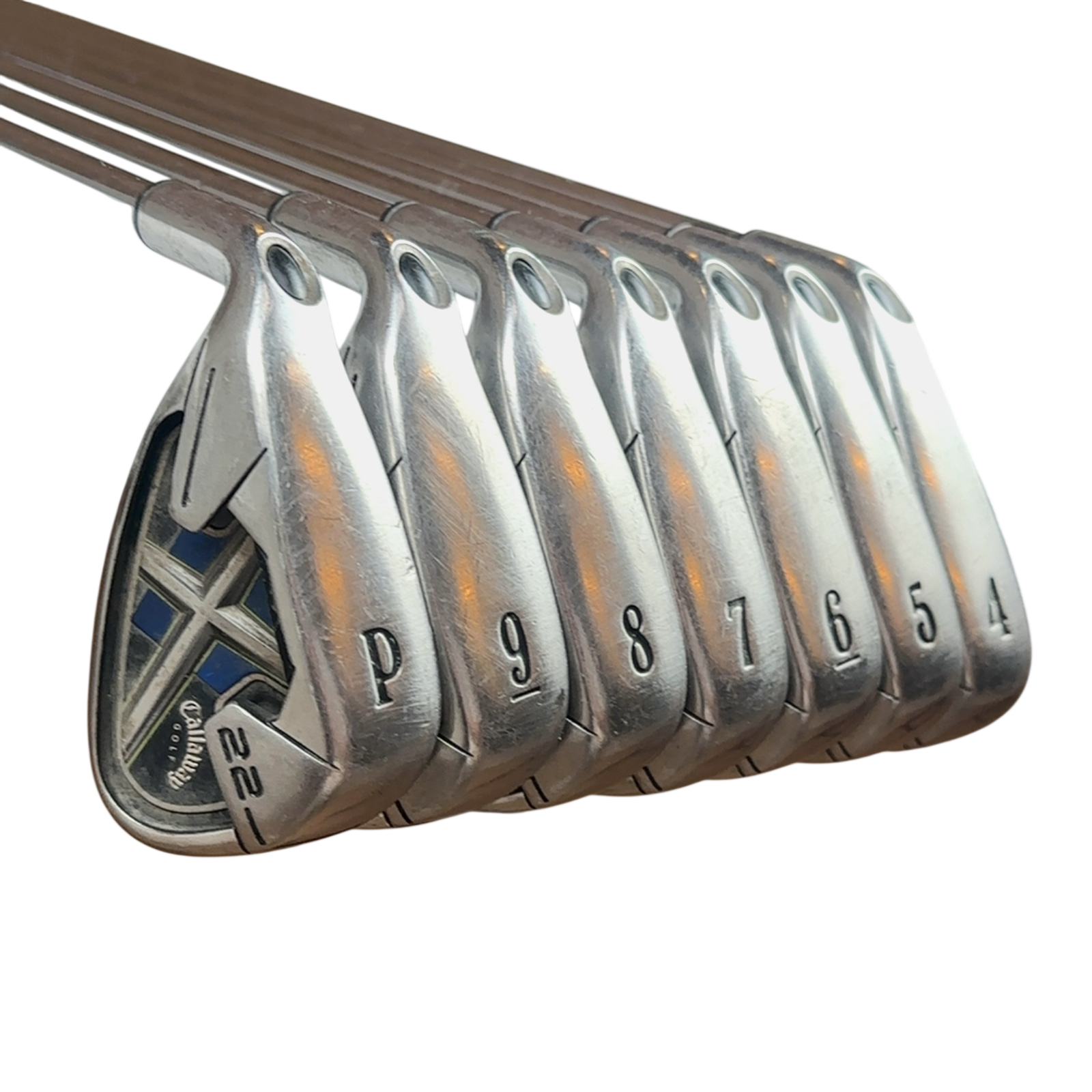 Venstre Callaway X22 Jernsæt / 4-PW / Flex Uniflex / Stål