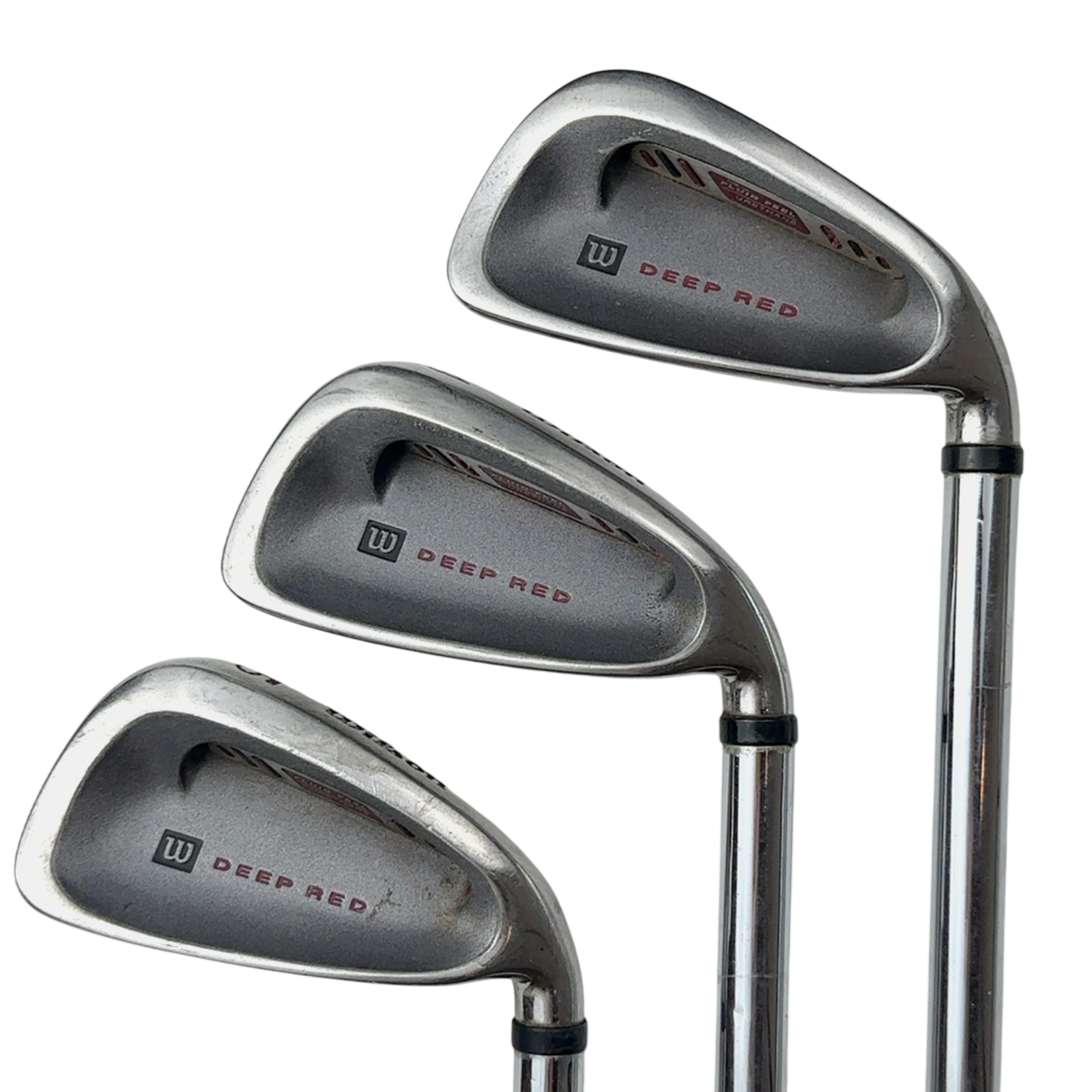 Wilson Deep Red Jernsæt / 3-PW / Flex Regular / Stål