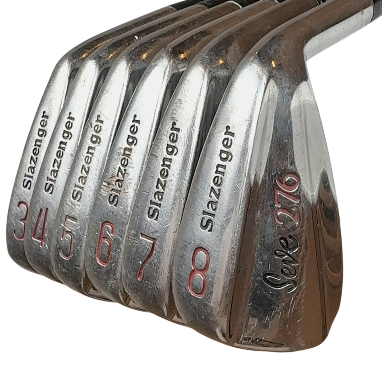 Slazenger Seve 276 Jernsæt / 3-8i / Flex Stiff / Stål