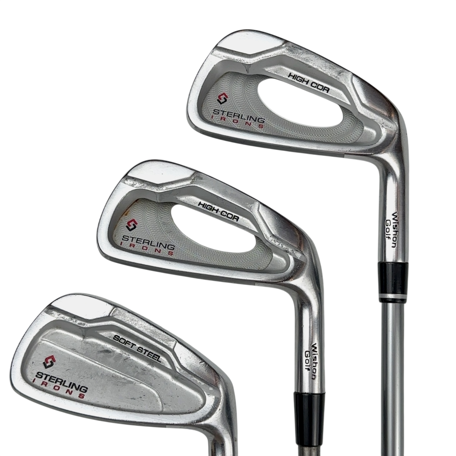 Wishon Golf Sterling Jernsæt / 6-PW+GW / Flex Regular / Grafit