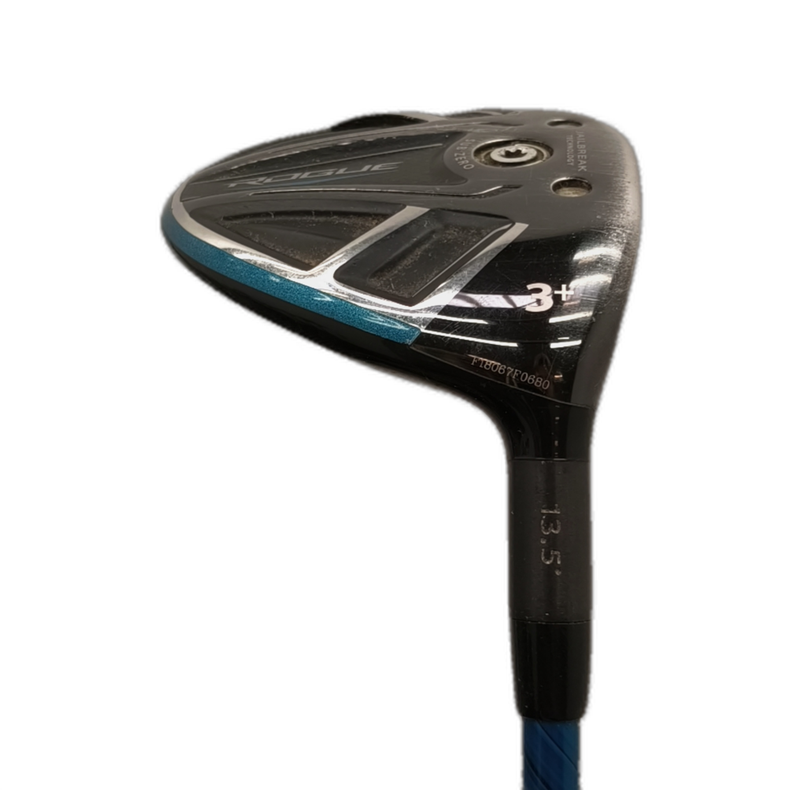 Callaway Rogue Fairway Wood / Flex Stiff / #3/13.5 [model:silueta] [bg:handrolled]