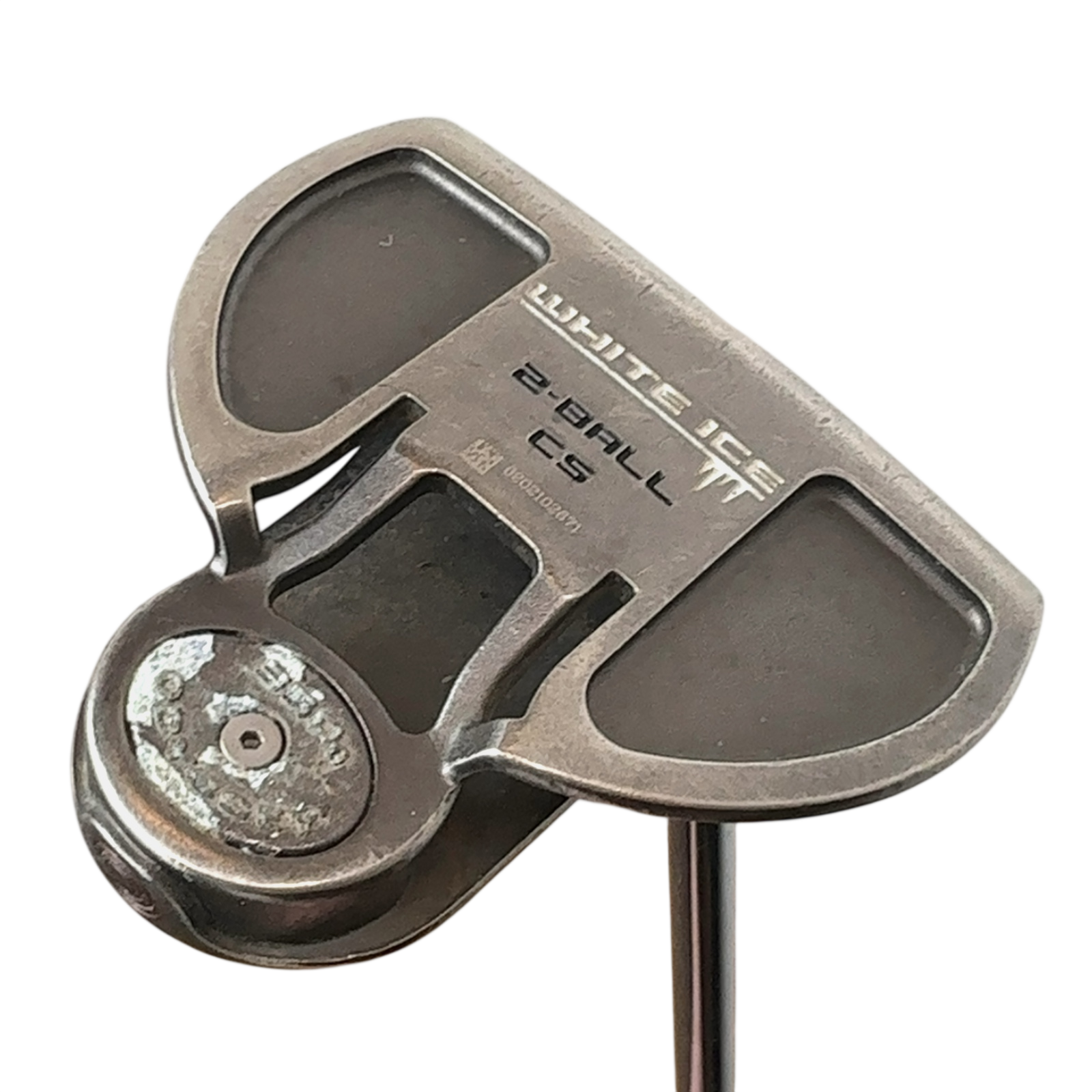 Venstre Odyssey White Ice 2-ball Putter / 34"
