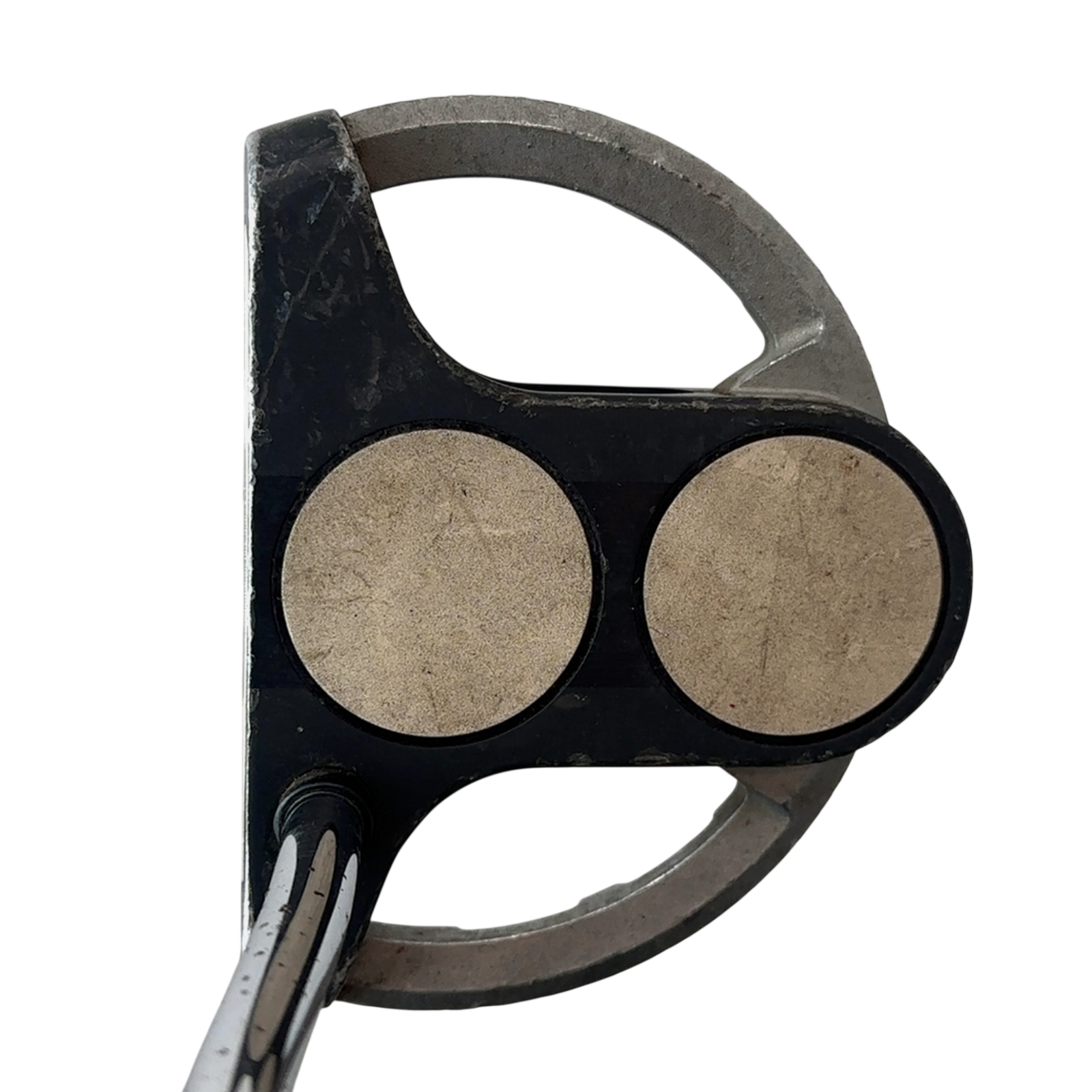Odyssey 2-ball White Steel Putter / 34"