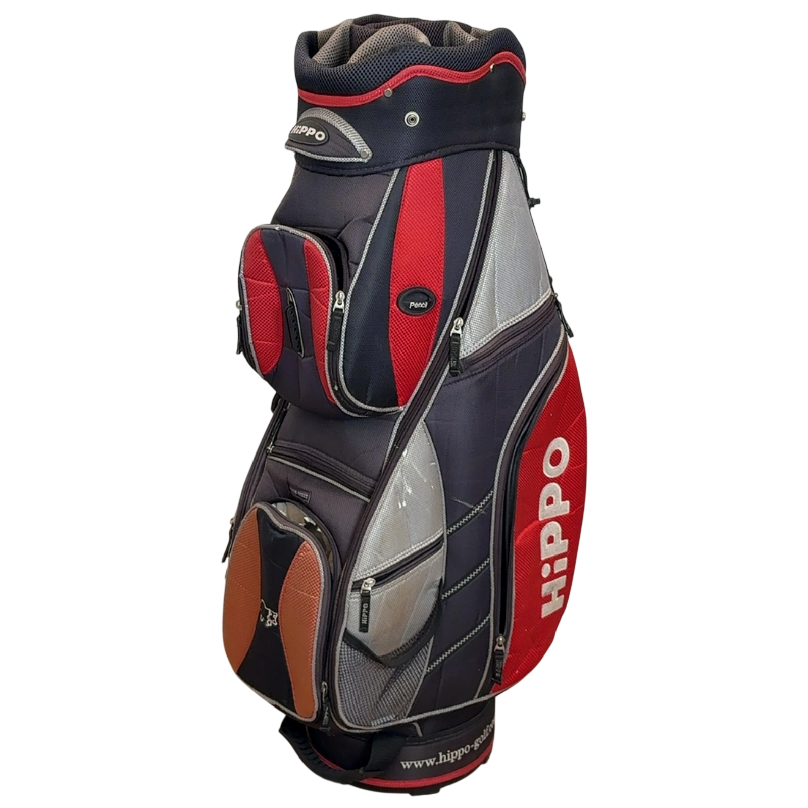 Hippo  Golf Bag / 14-Rum / Grå