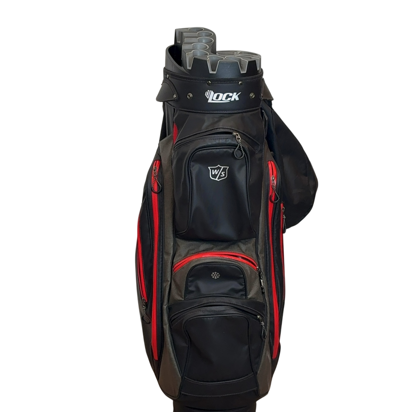 Wilson Ilock Golf Bag / 14-Rum / Sort