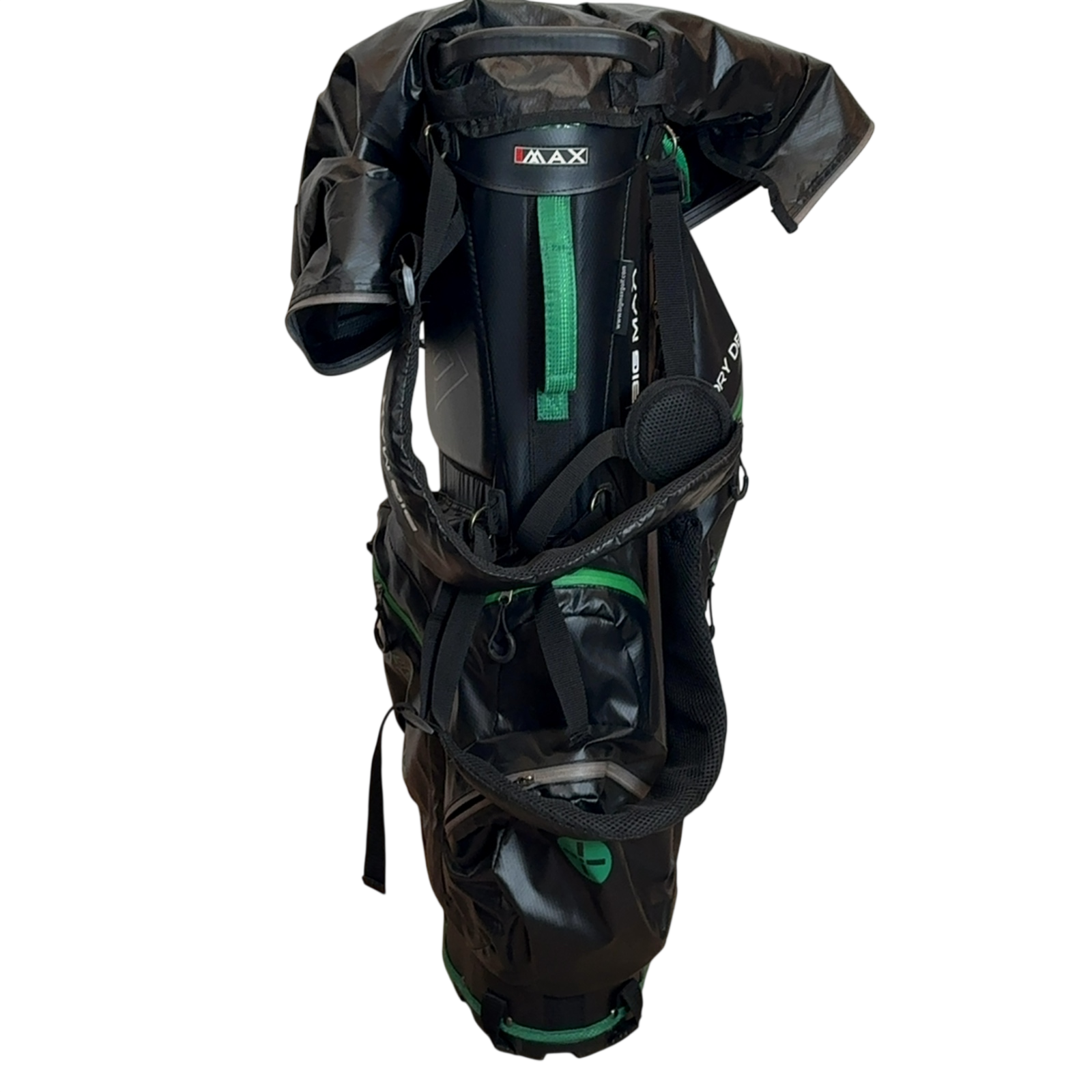 Big Max Green2Green Dry Design Golf Bag / 4-Rum / Sort