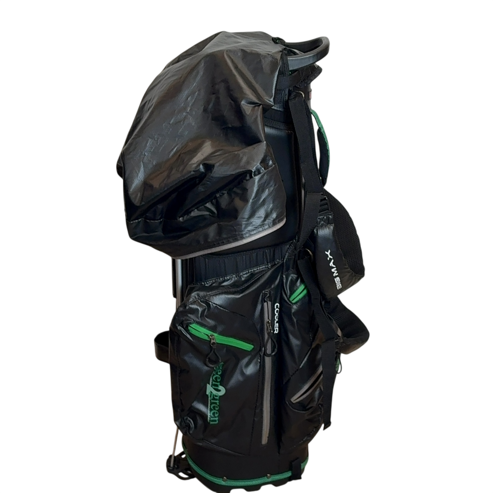 Big Max Green2Green Dry Design Golf Bag / 4-Rum / Sort