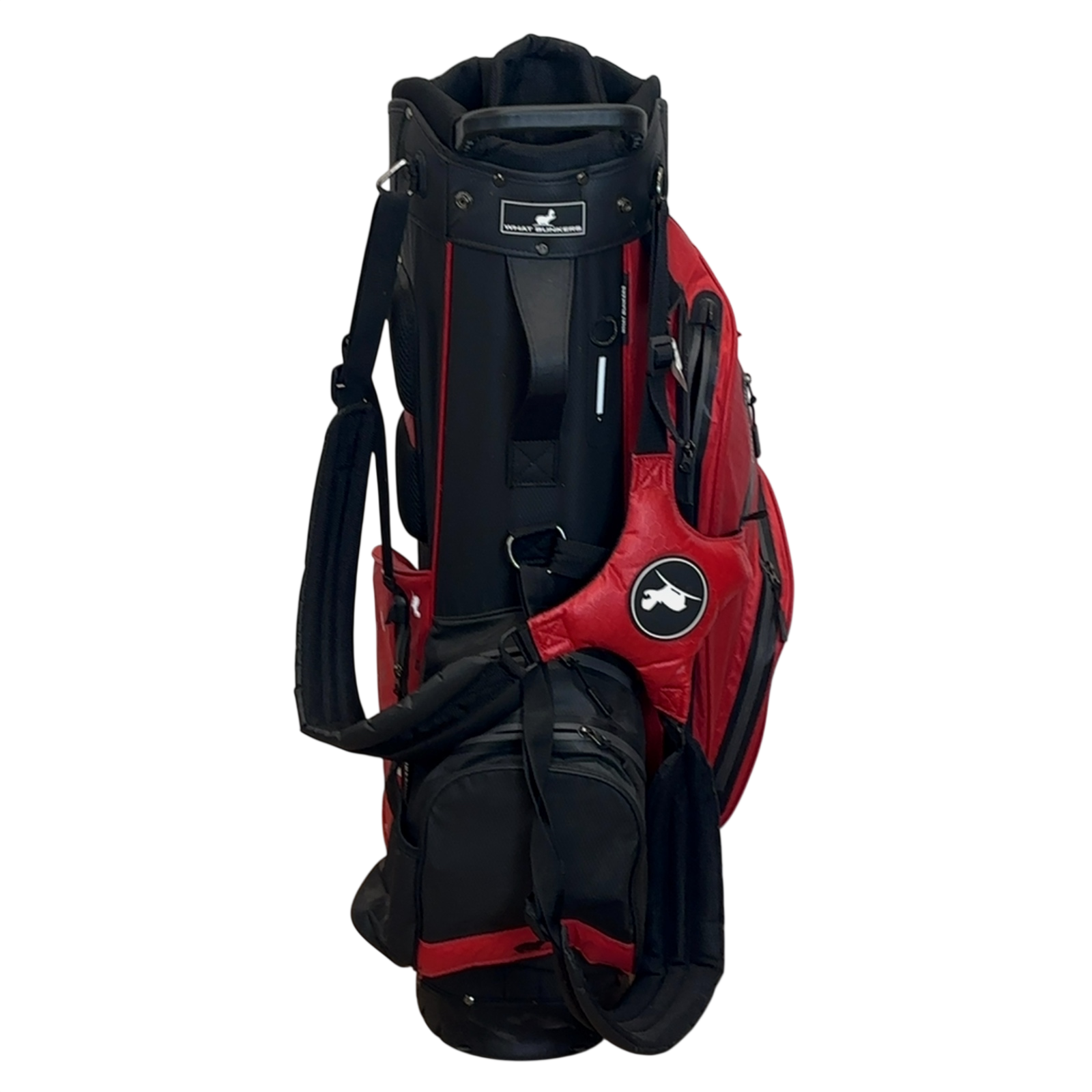 WhatBunkers Giza Golf Bag / 14-Rum / Rød